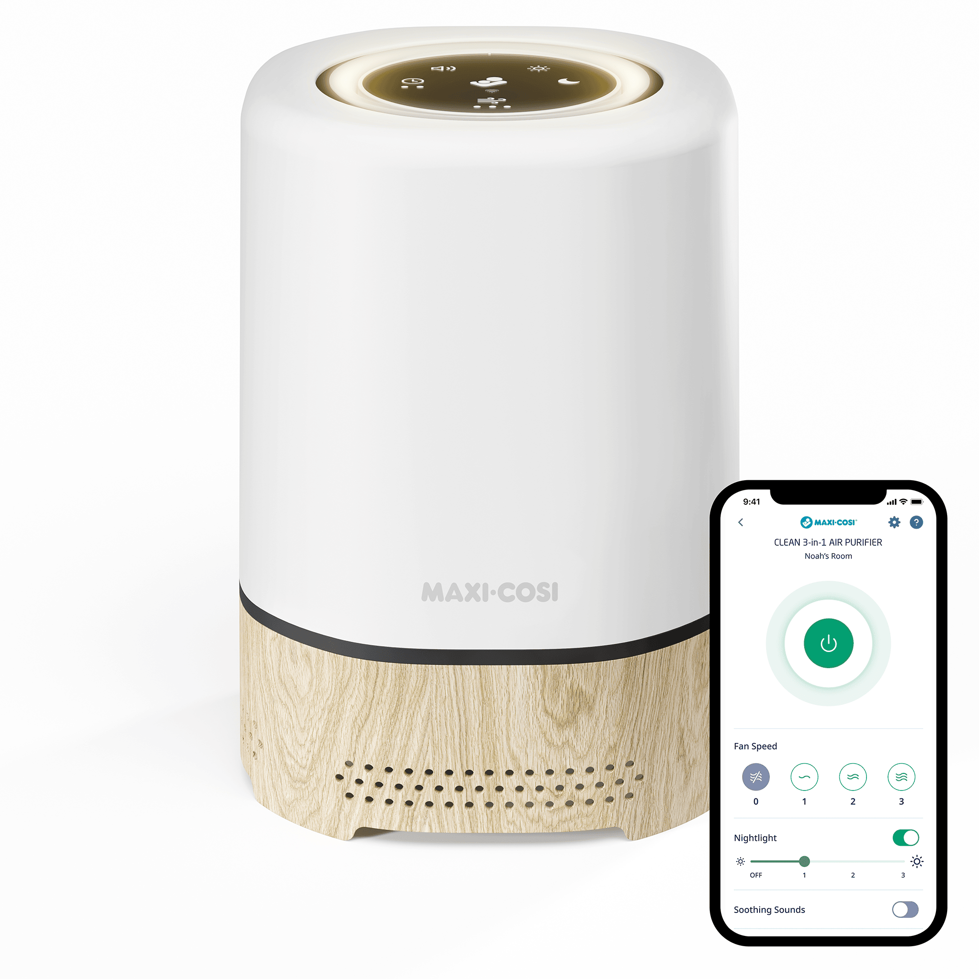 Luftbefeuchter, MAXI-COSI, Weiß – Produktansicht