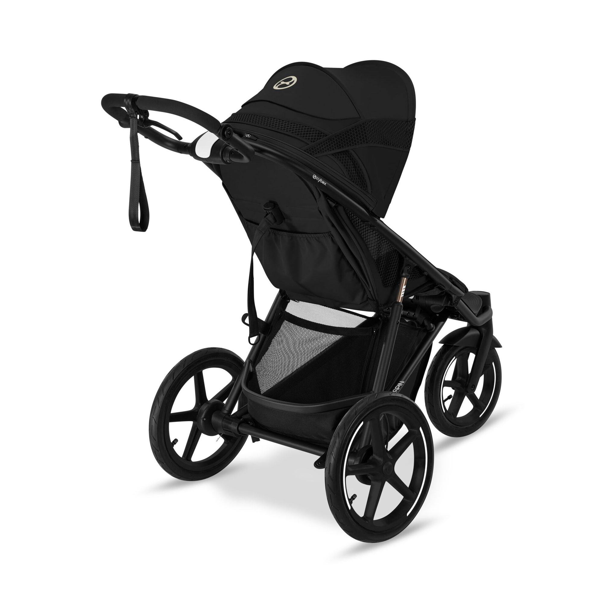 Kombi-Kinderwagen, cybex, Schwarz – Produktansicht