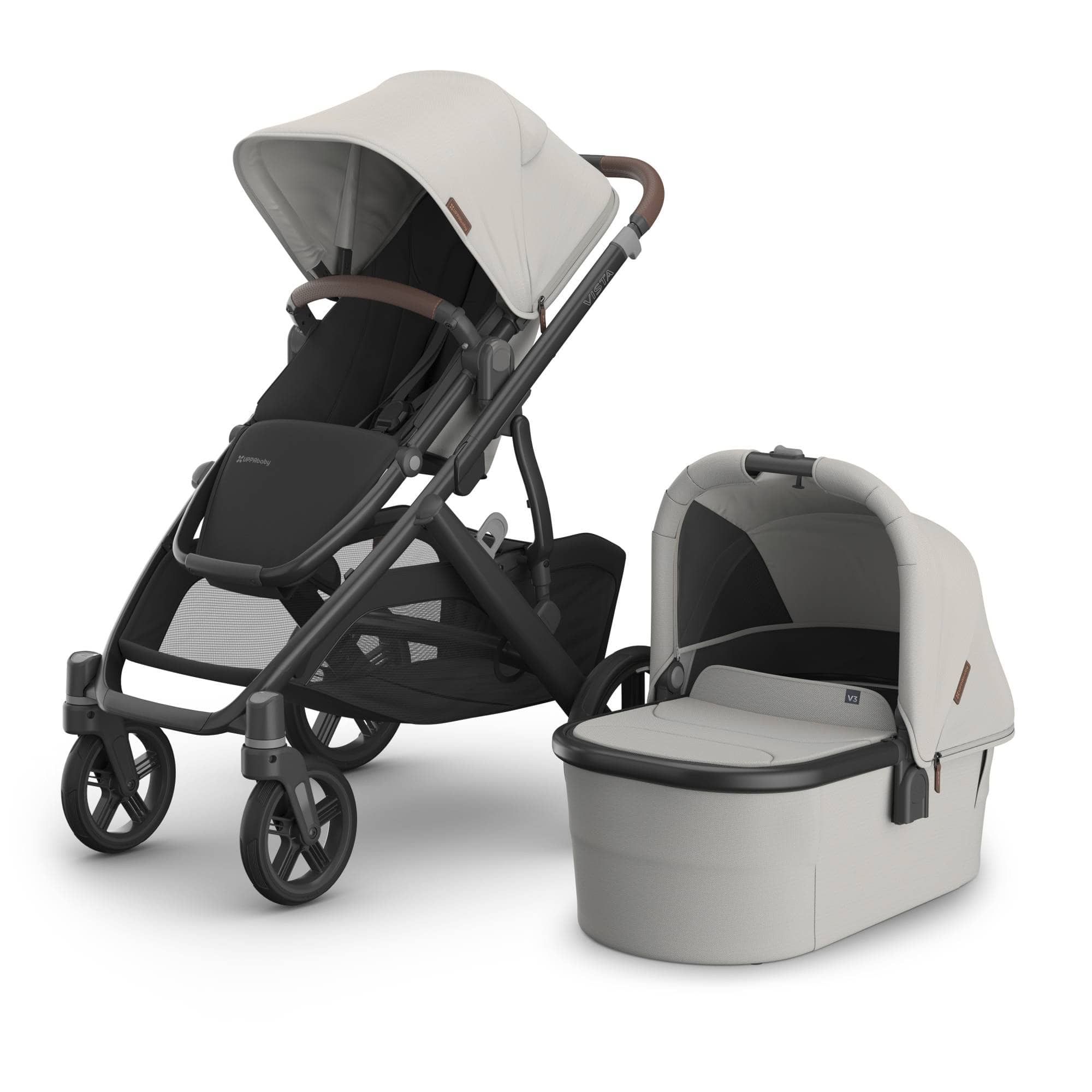 Kombi-Kinderwagen, UPPAbaby, Grau – Produktansicht