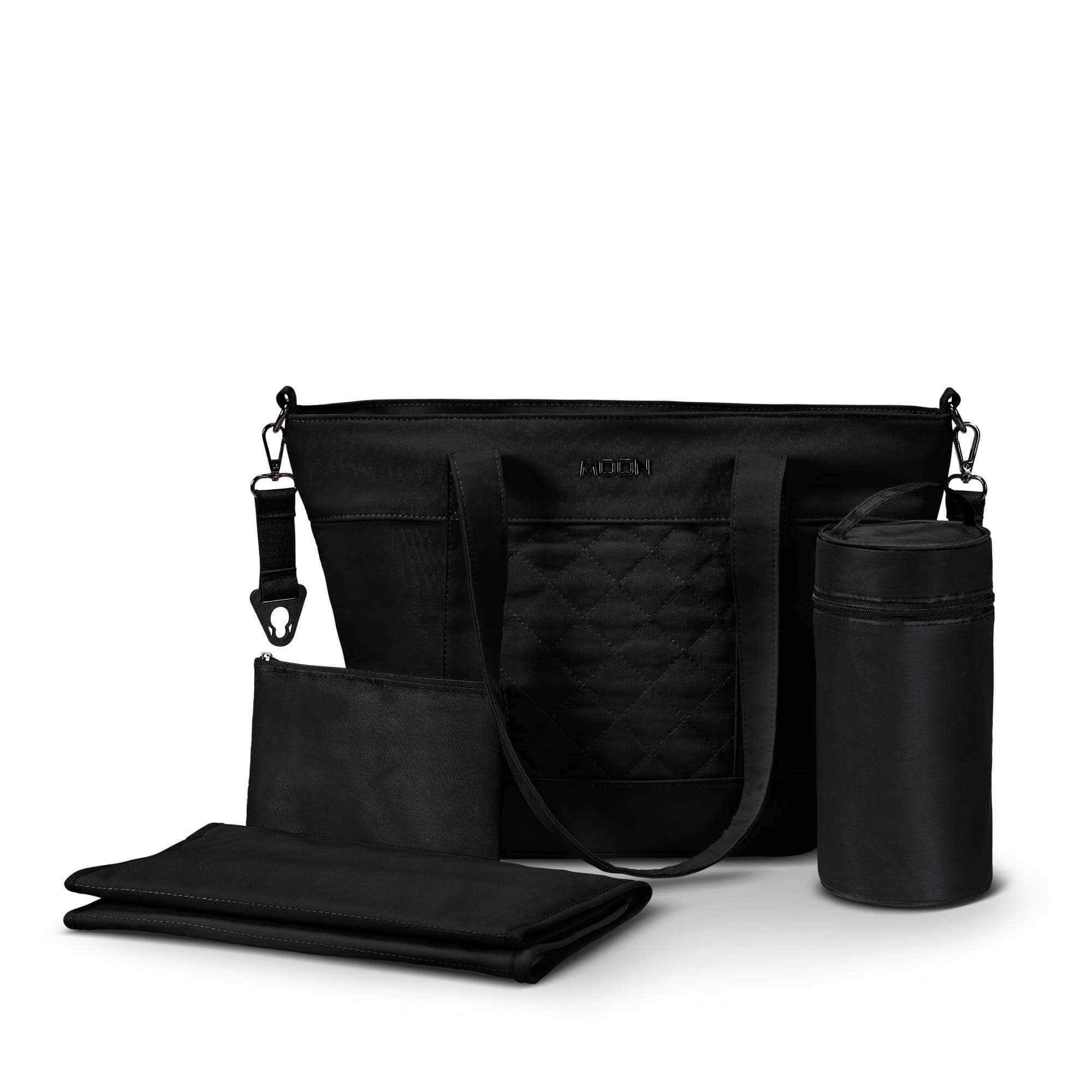 Wickeltaschen, MOON, Schwarz – Produktansicht