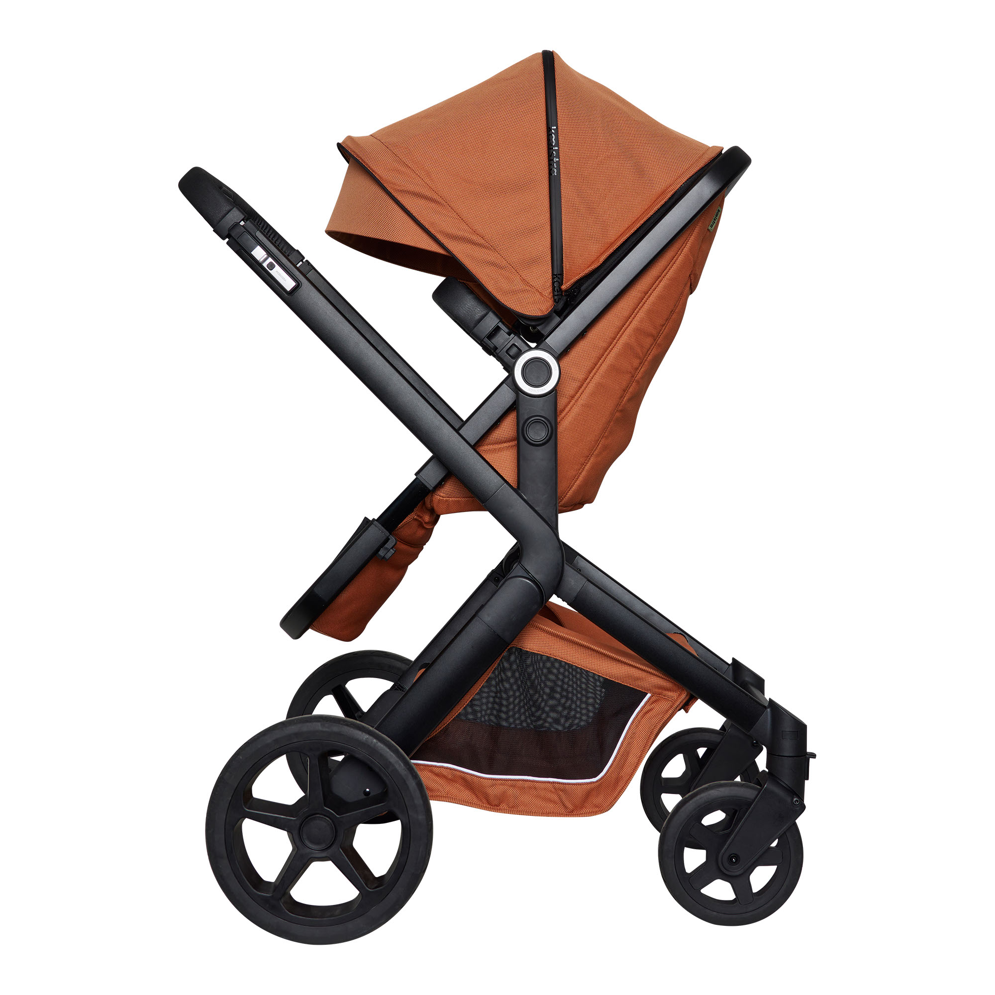 Kombi-Kinderwagen, KOeLSTRA, Orange – Produktansicht