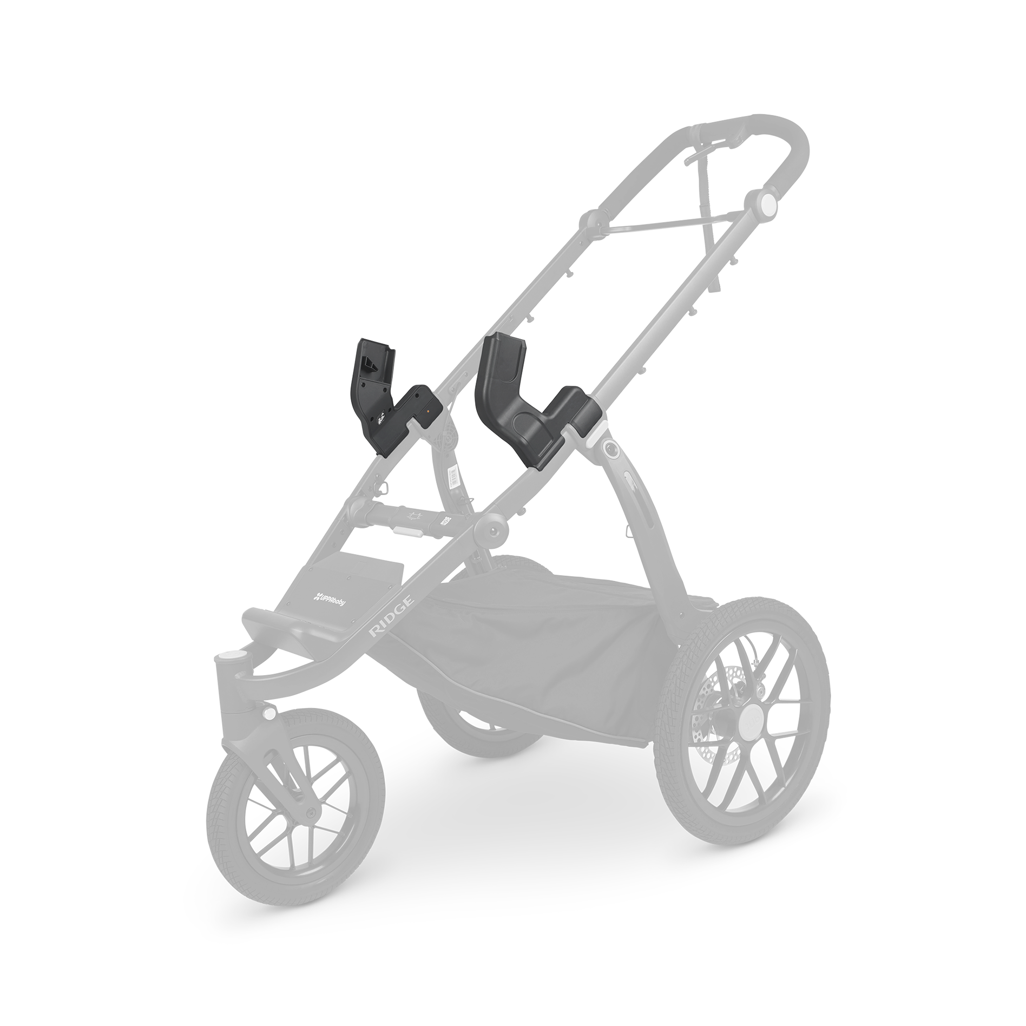 Adapter, UPPAbaby, Schwarz – Produktansicht
