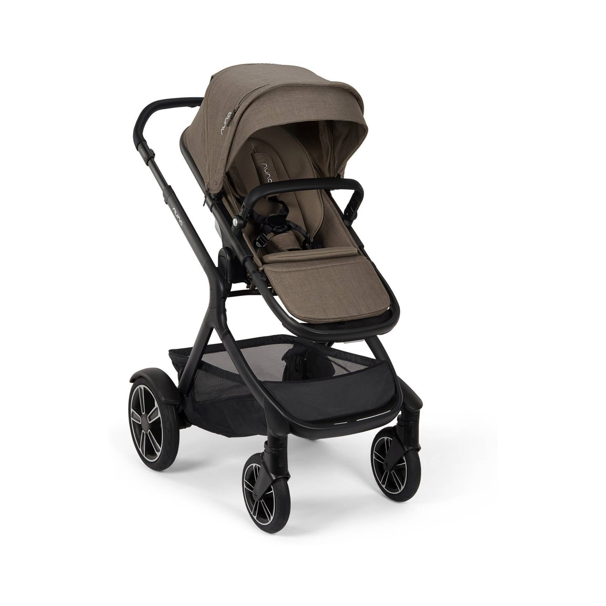 Kombi-Kinderwagen, nuna, Grün – Produktansicht