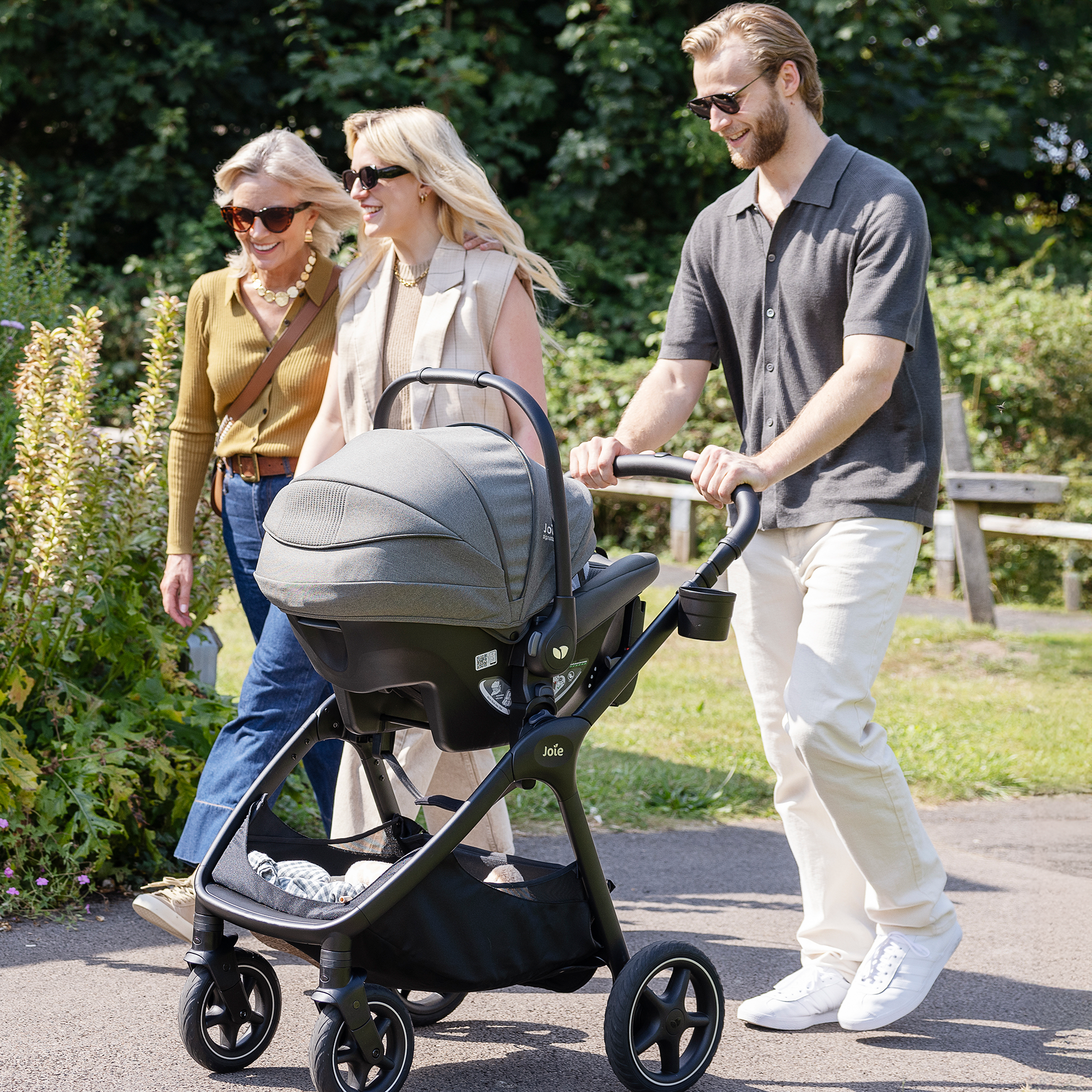 Babyschalen 0-13 kg, Gruppe 0+, Joie signature, Braun – Produktansicht