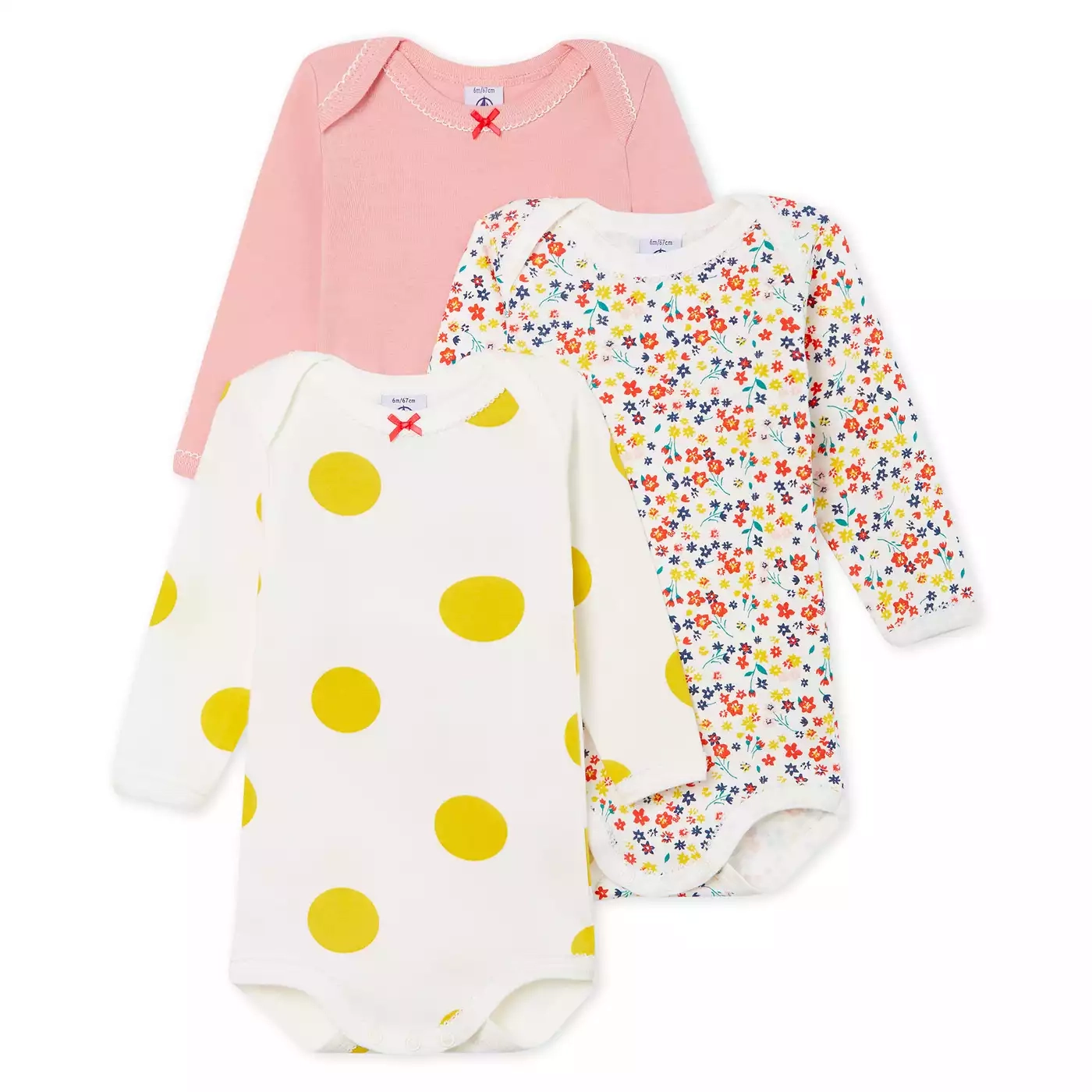 Langarmbodys, PETIT BATEAU – Produktansicht
