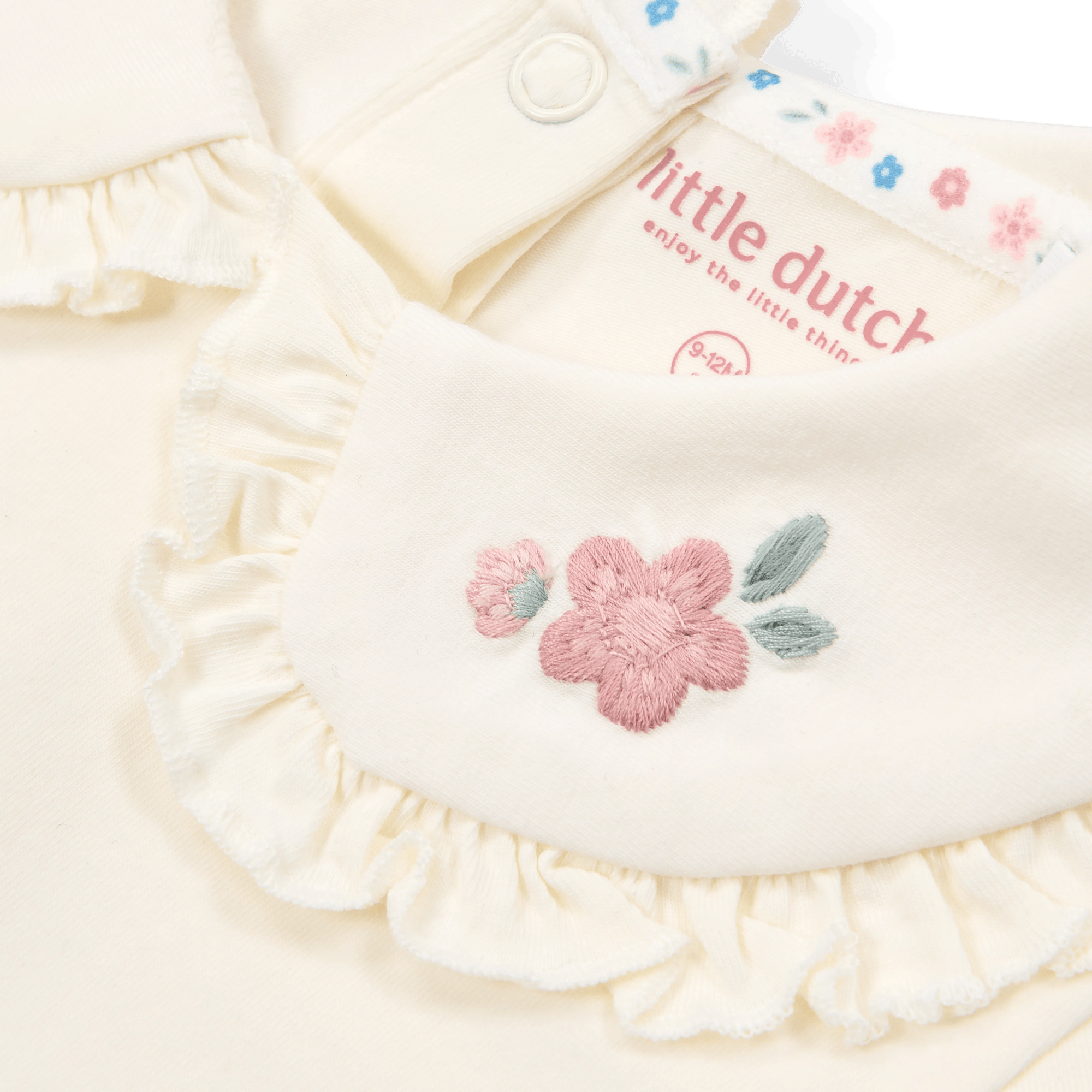 Kurzarmshirts, LITTLE DUTCH, Weiß – Produktansicht