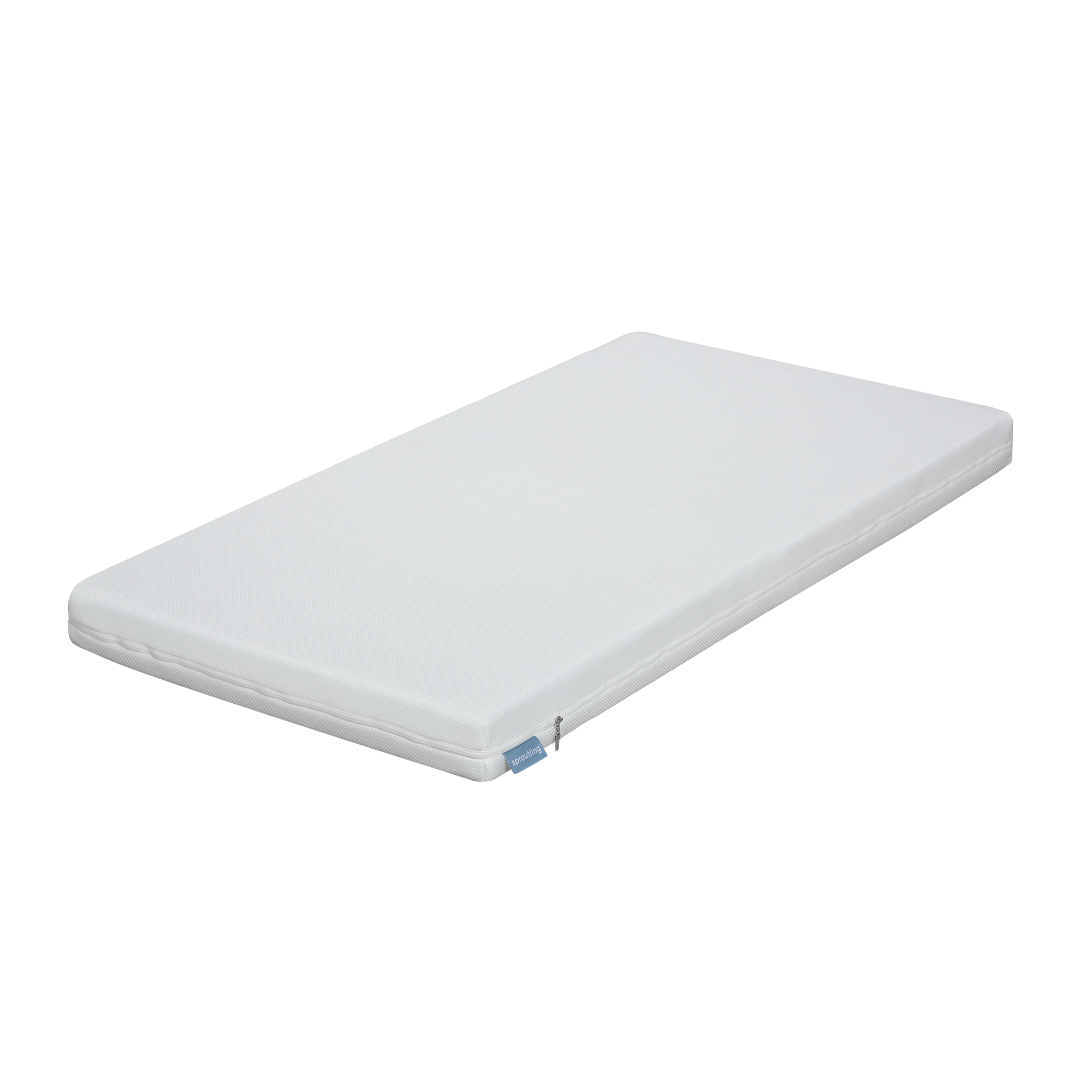 Matratzen 70 x 140 cm, sproutling, Weiß – Besonderheit: atmungsaktive 3D-Babymatratze - Made in Germany
