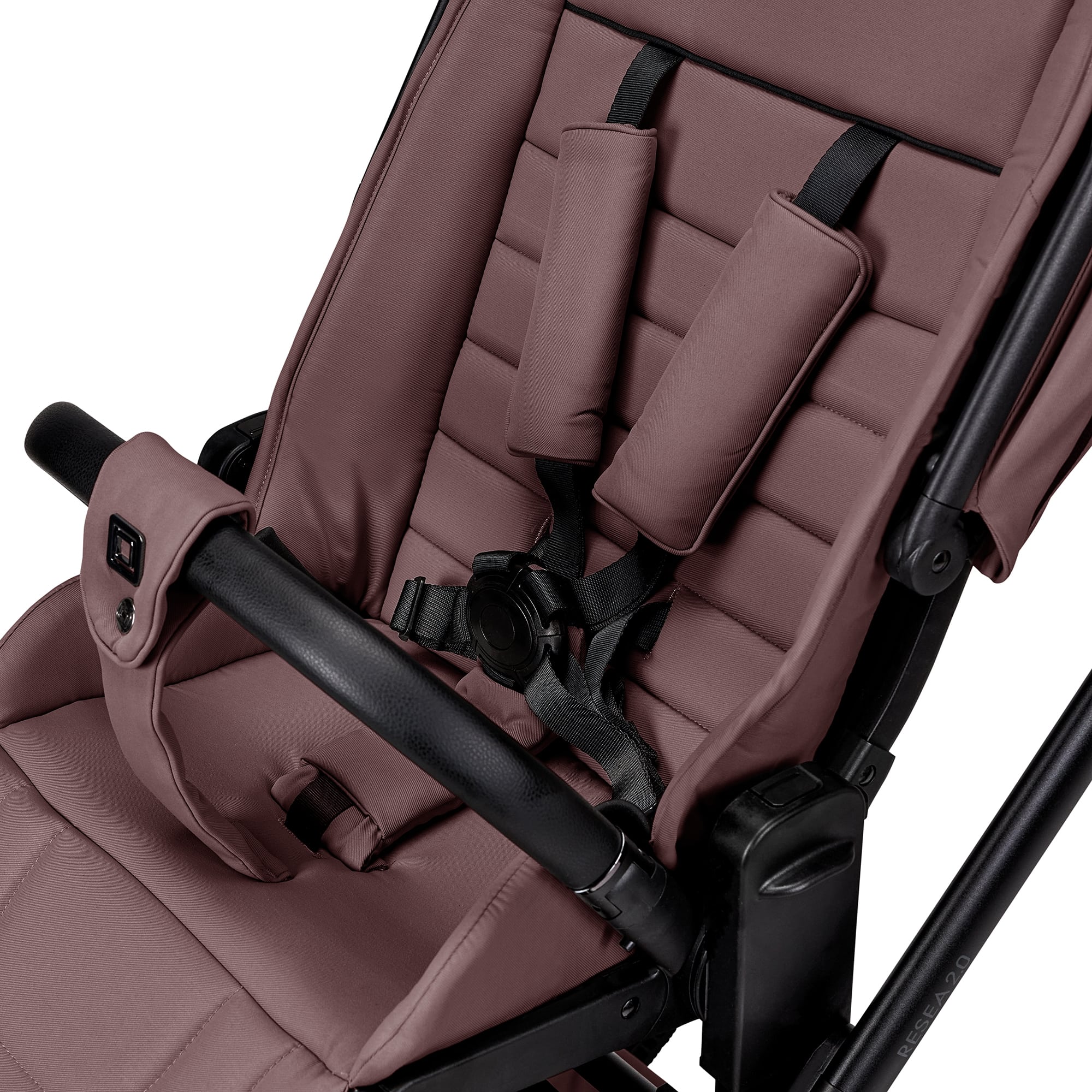 Kombi-Kinderwagen, MOON, Braun – Produktansicht