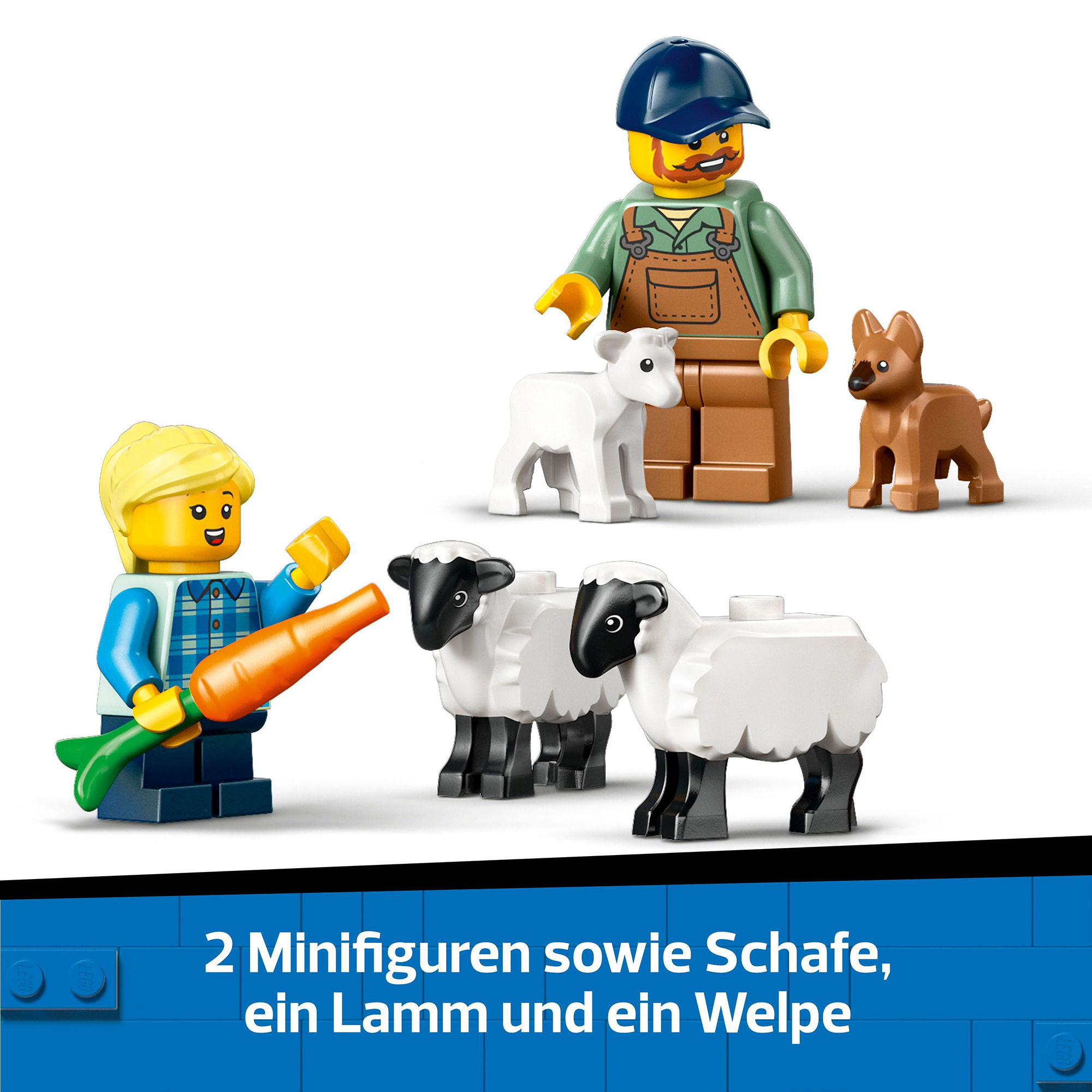 Konstruktionsspielzeug, LEGO, Mehrfarbig – Produktansicht