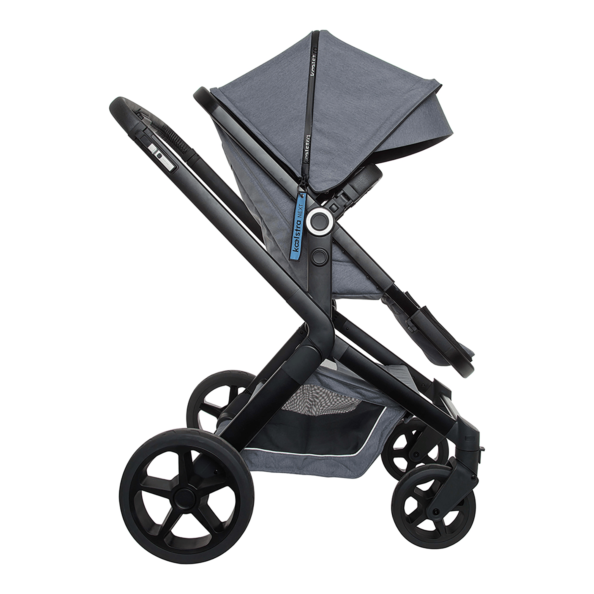 Kombi-Kinderwagen, KOeLSTRA, Grau – Produktansicht