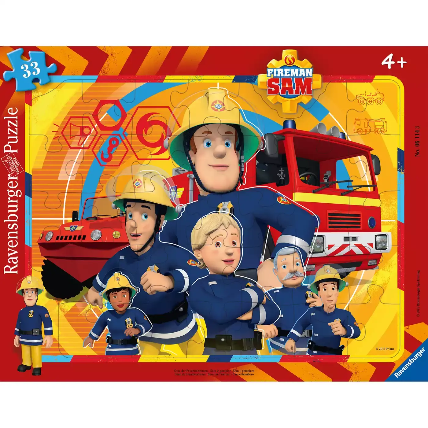 Kinderpuzzle Feuerwehrmann Sam Ravensburger 2000569606000 3