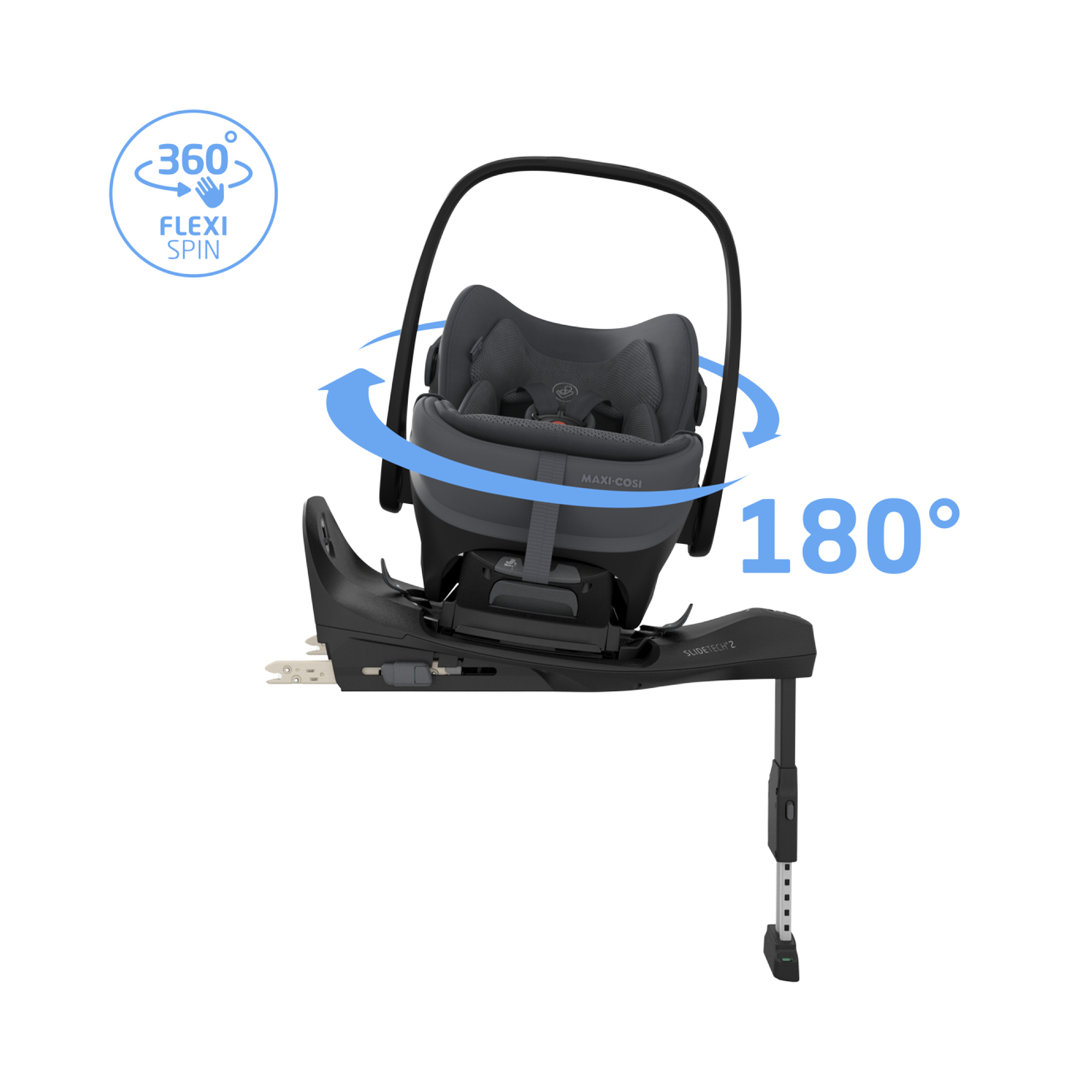 Kinderwagen Komplettsets, MAXI-COSI Premium, Grau – Produktansicht