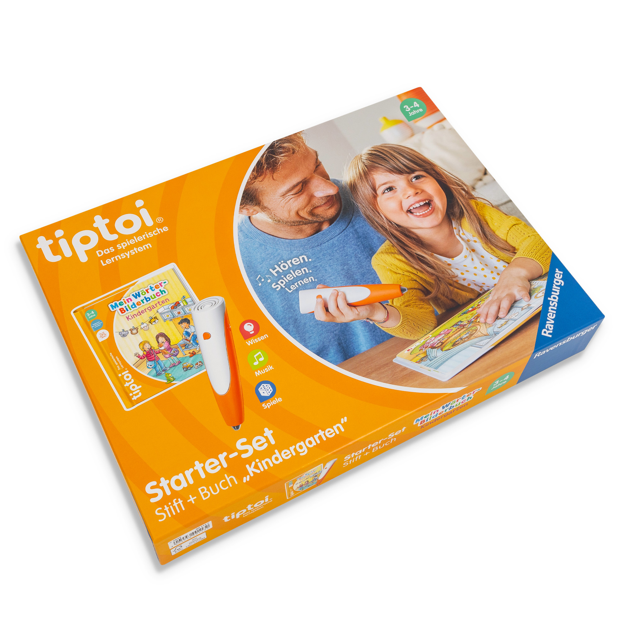 Soundbücher, Tiptoi, Orange – Produktansicht