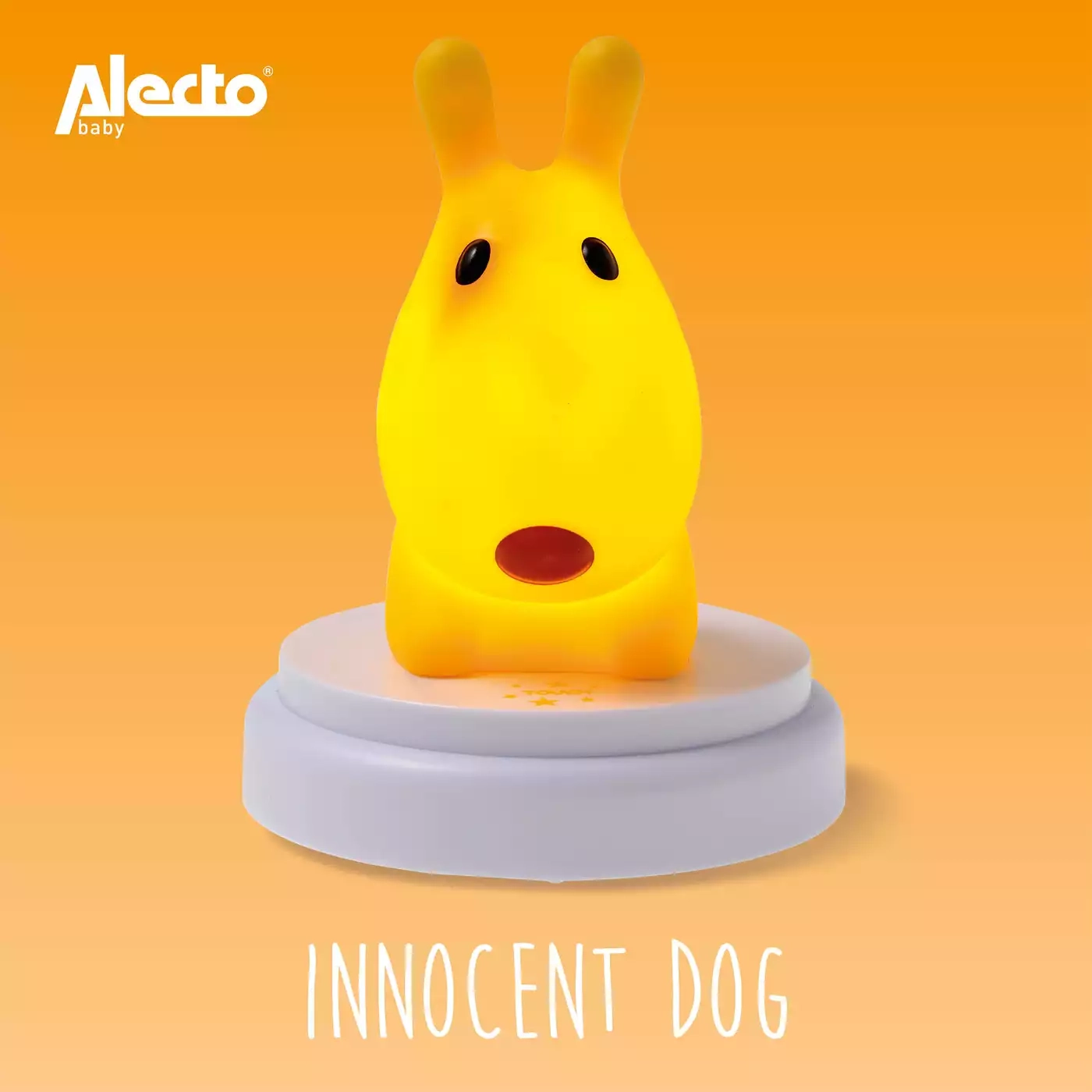 Nachtlichter, Alecto baby, Gelb – Produktansicht