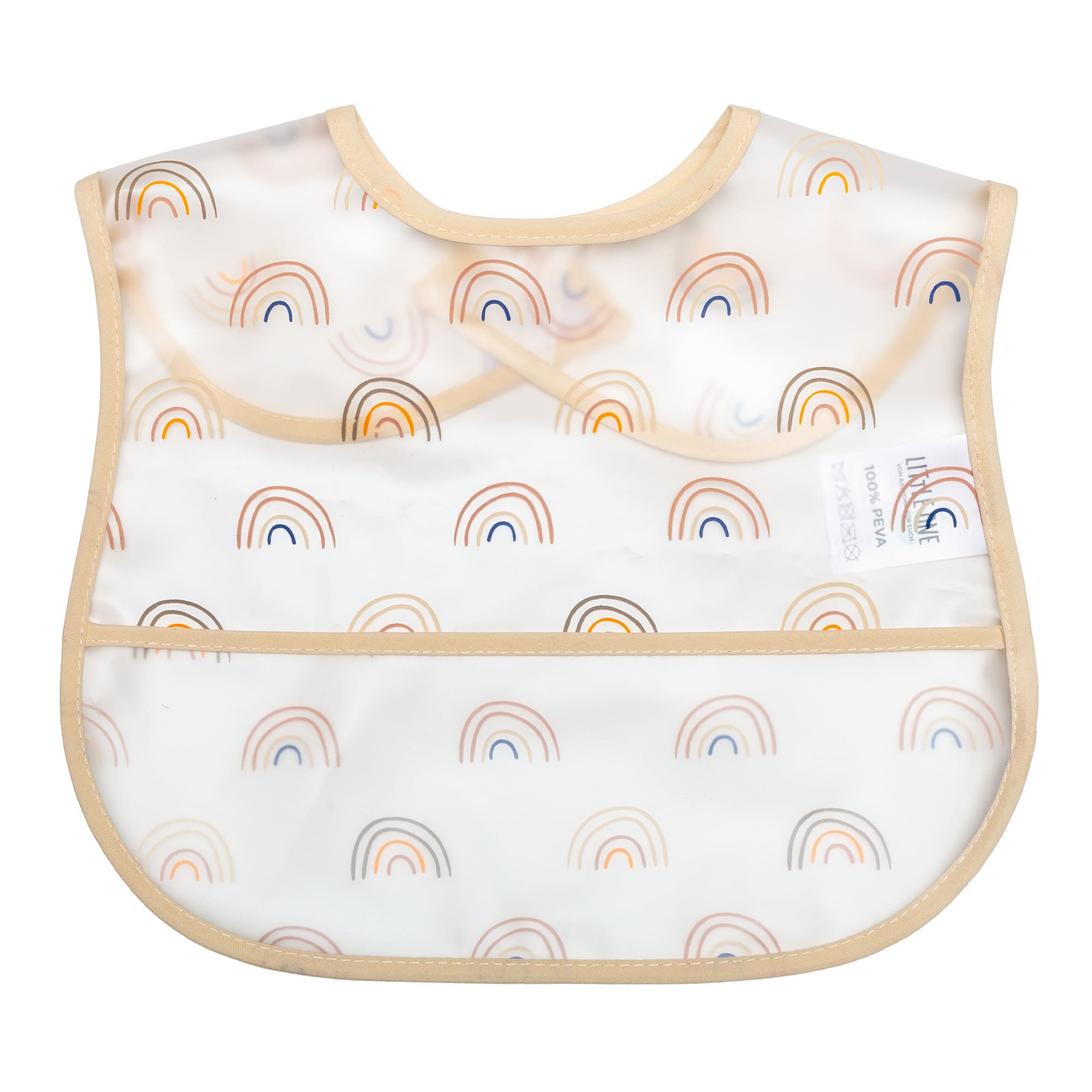 Lätzchen mit Auffangschale, LITTLE ONE, Gelb – Produktansicht