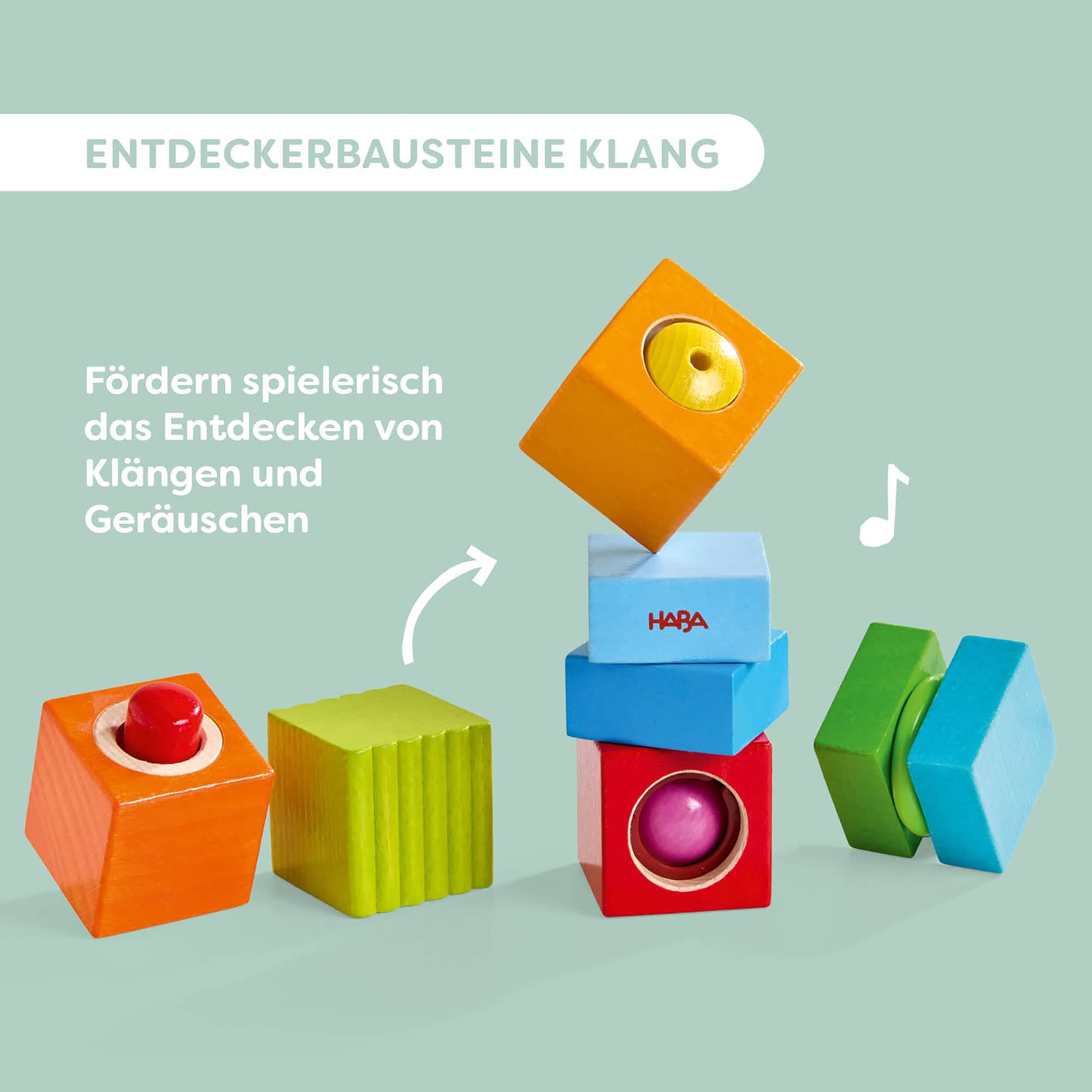 Bausteine, HABA, Rot – Produktansicht
