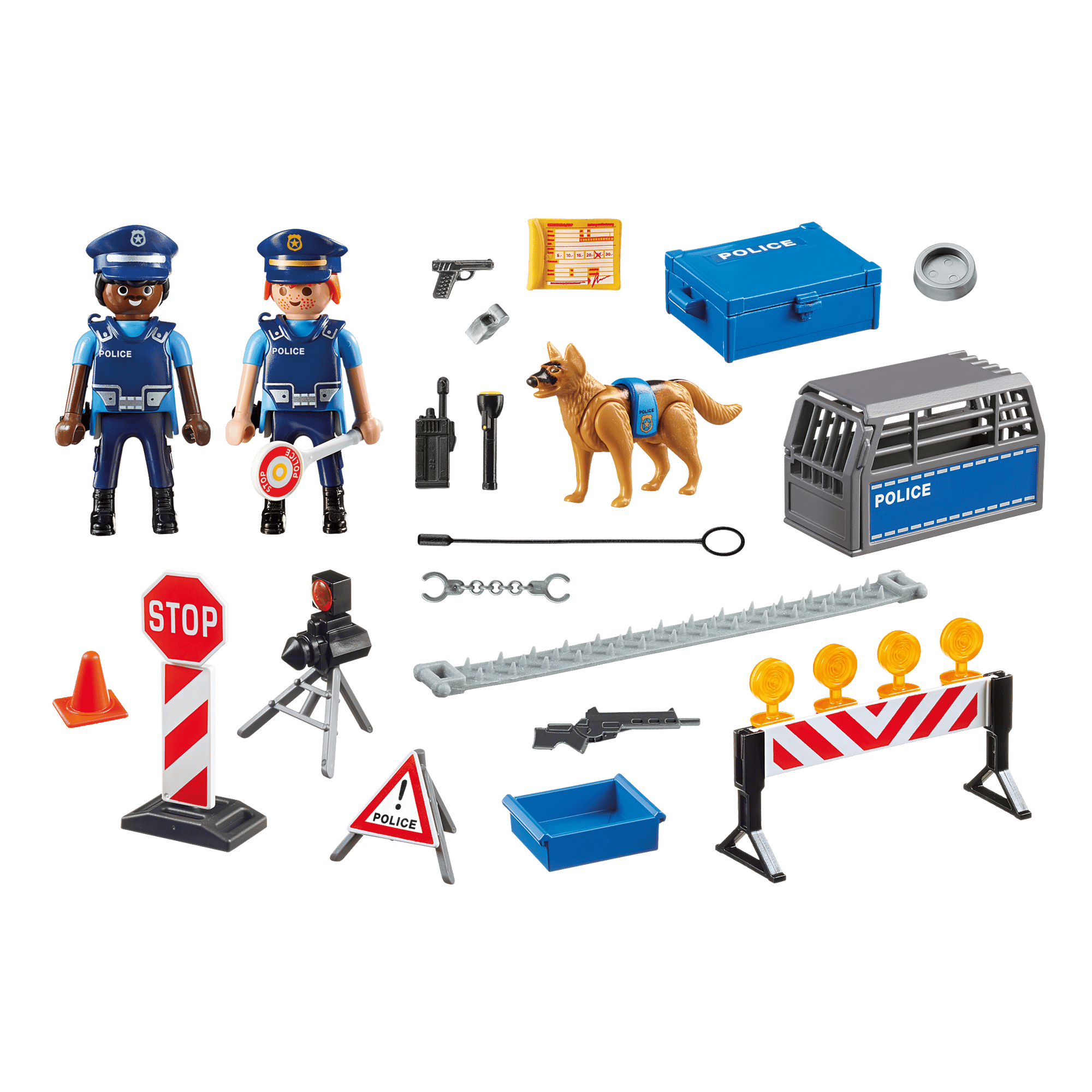 Polizei-Straßensperre playmobil 2000571477018 2