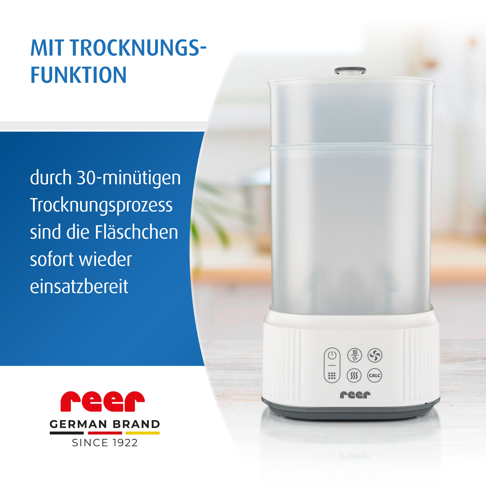 Vaporisatoren, reer, Weiß – Produktansicht
