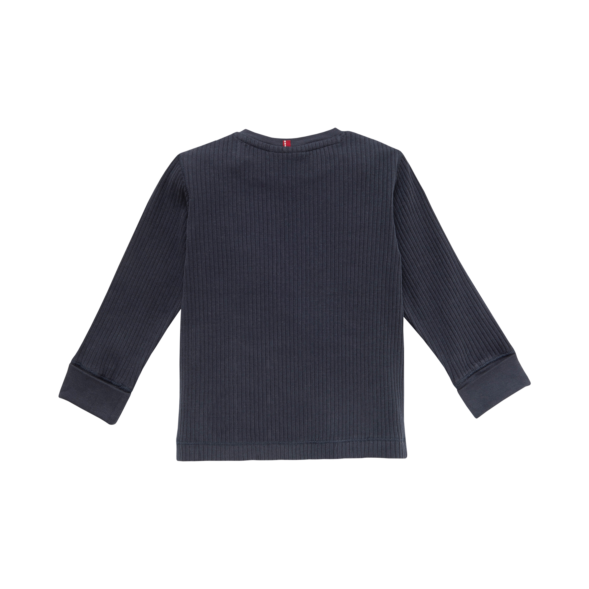 Langarmshirts, People Wear Organic, Blau – Besonderheit: aus 95% Bio-Baumwolle