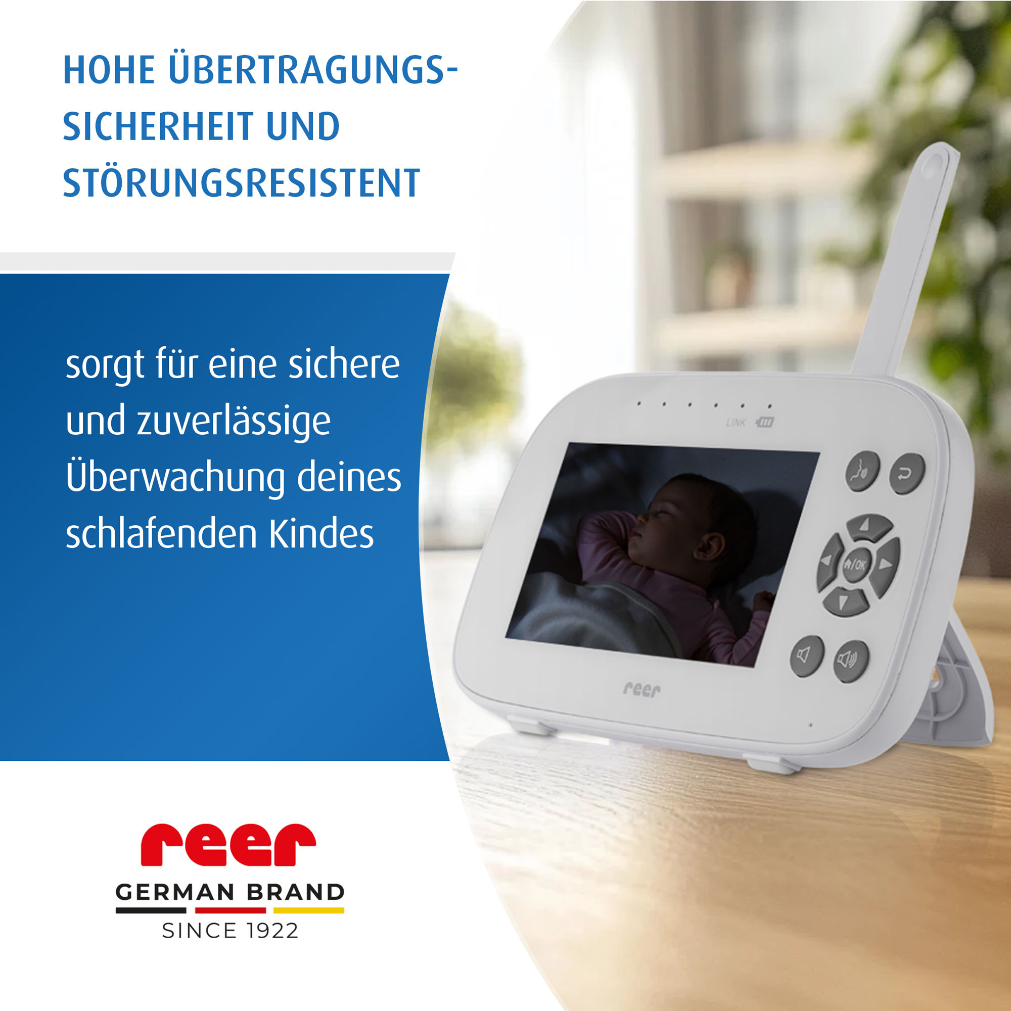 Video Babyphone, reer, Weiß – Produktansicht