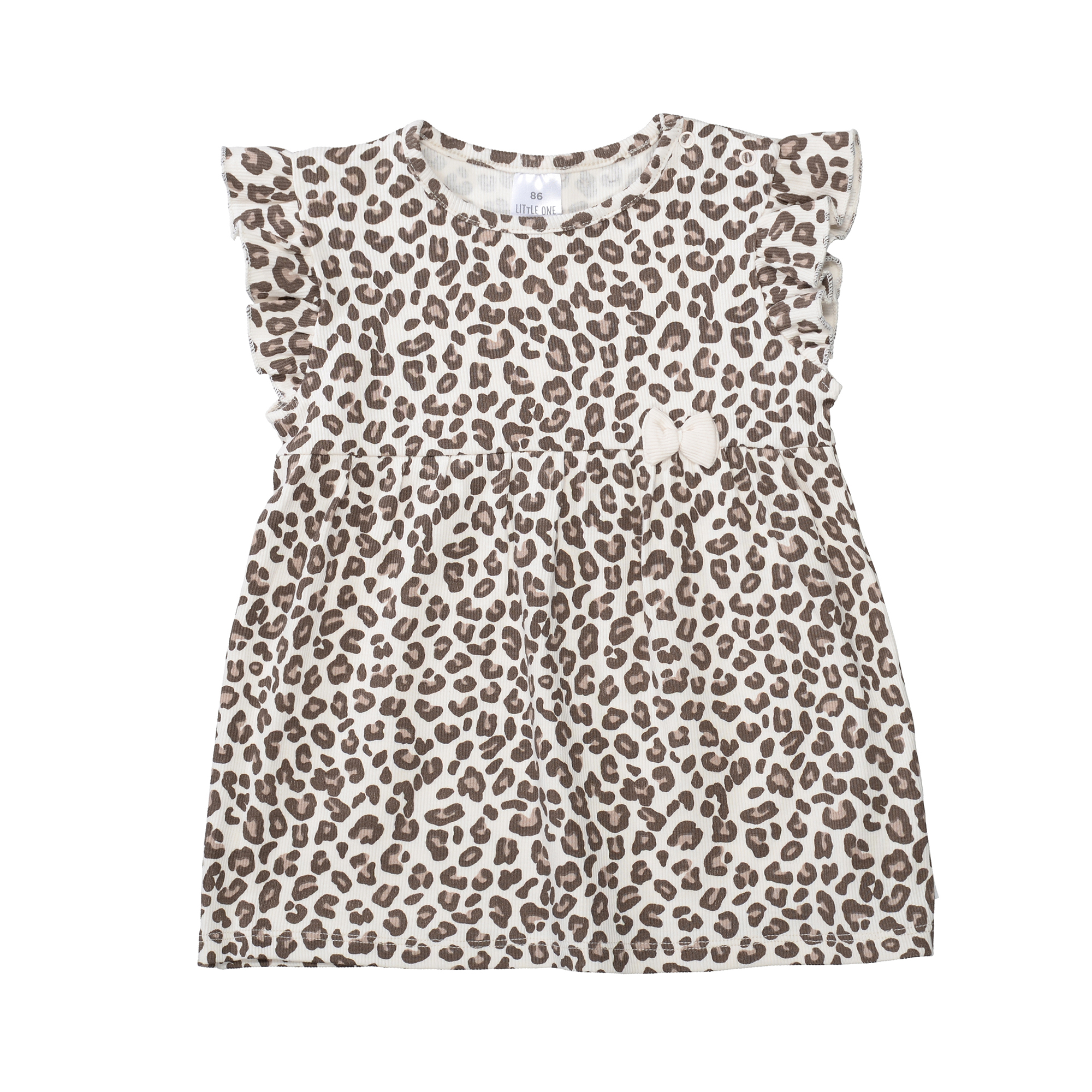 Kurzarmshirts, LITTLE ONE, Beige – Besonderheit: aus 95% Baumwolle