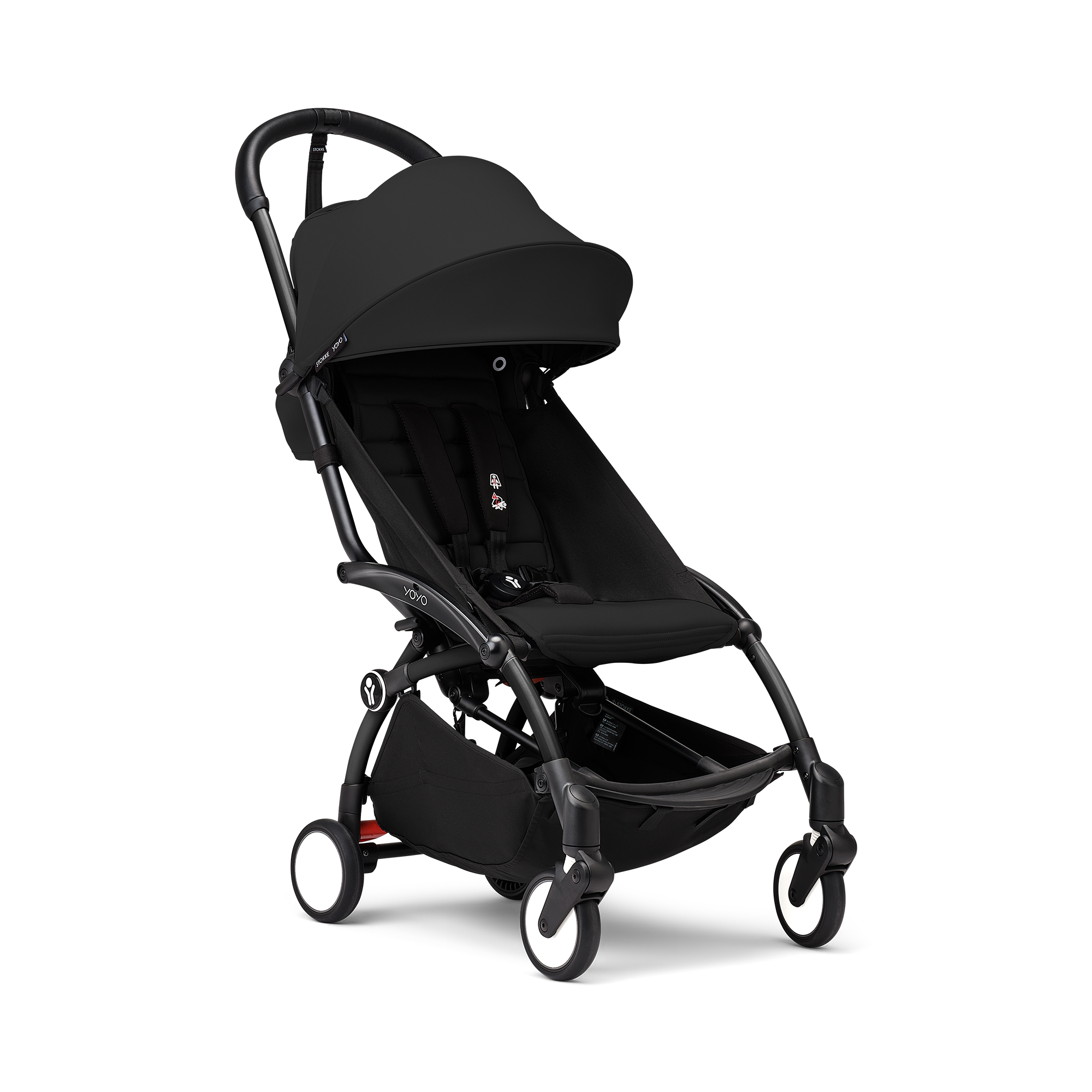 Kombi-Kinderwagen, STOKKE, Schwarz – Produktansicht