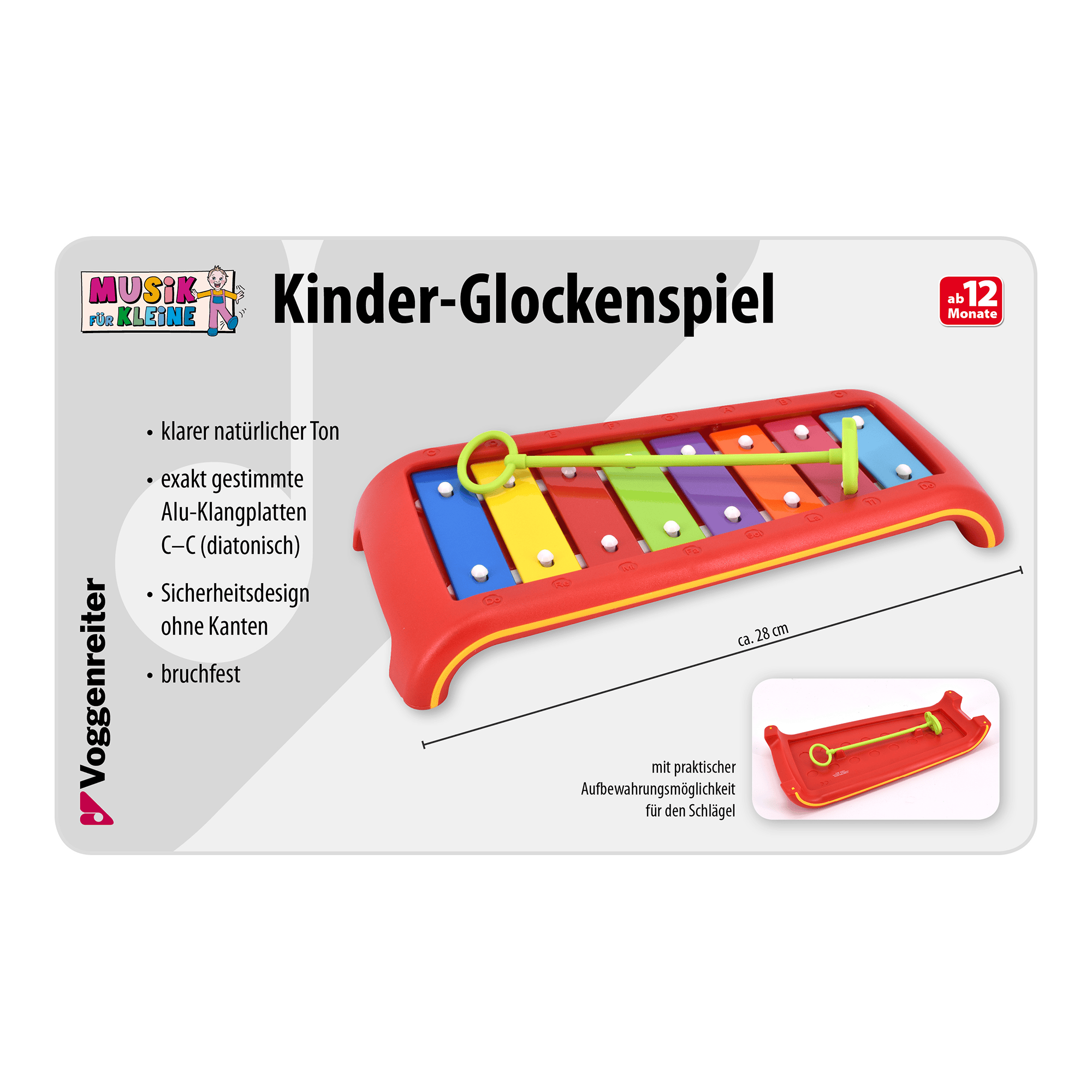 Musikinstrumente, Voggenreiter, Mehrfarbig – Produktansicht