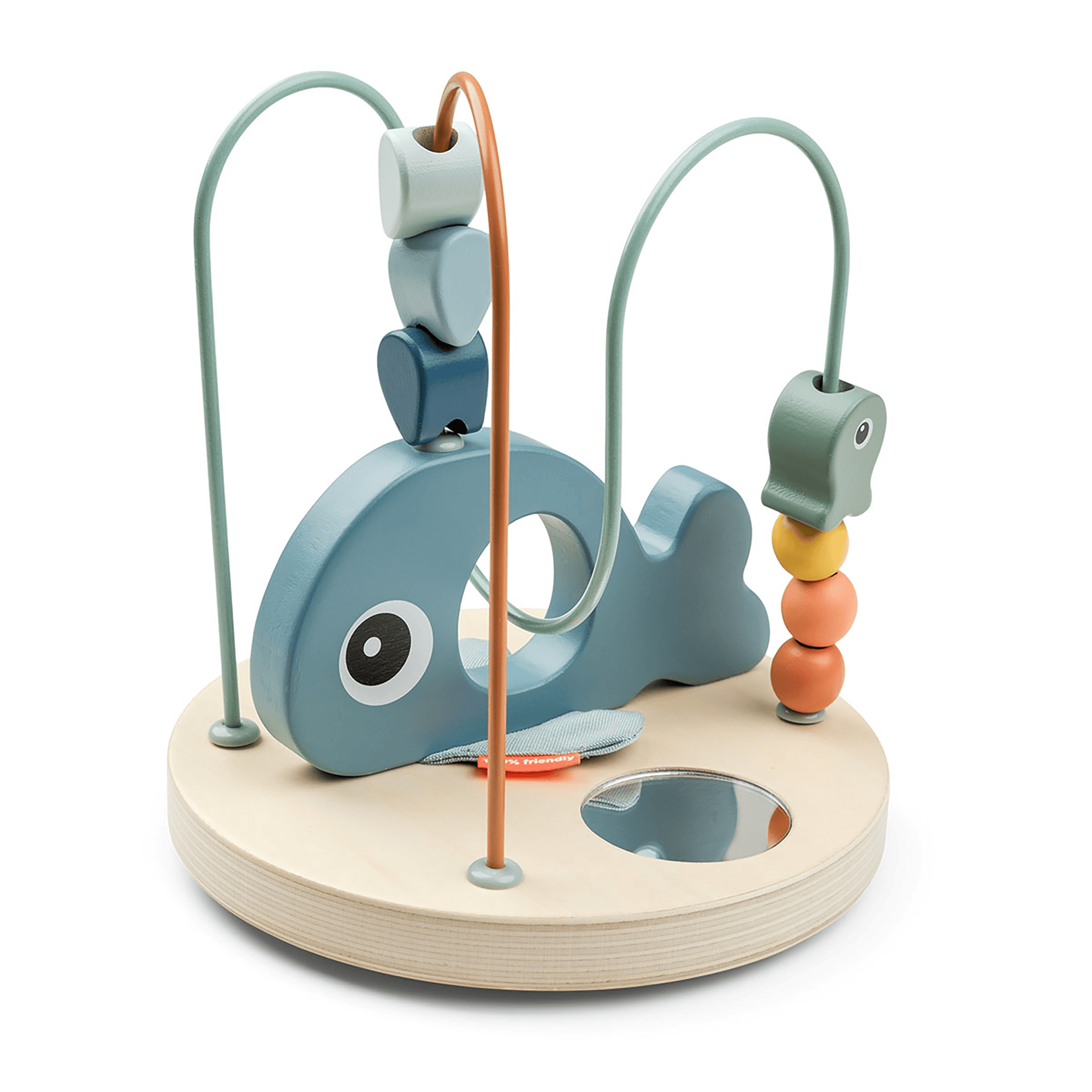 Motorikwürfel, done by deer, Blau – Produktansicht
