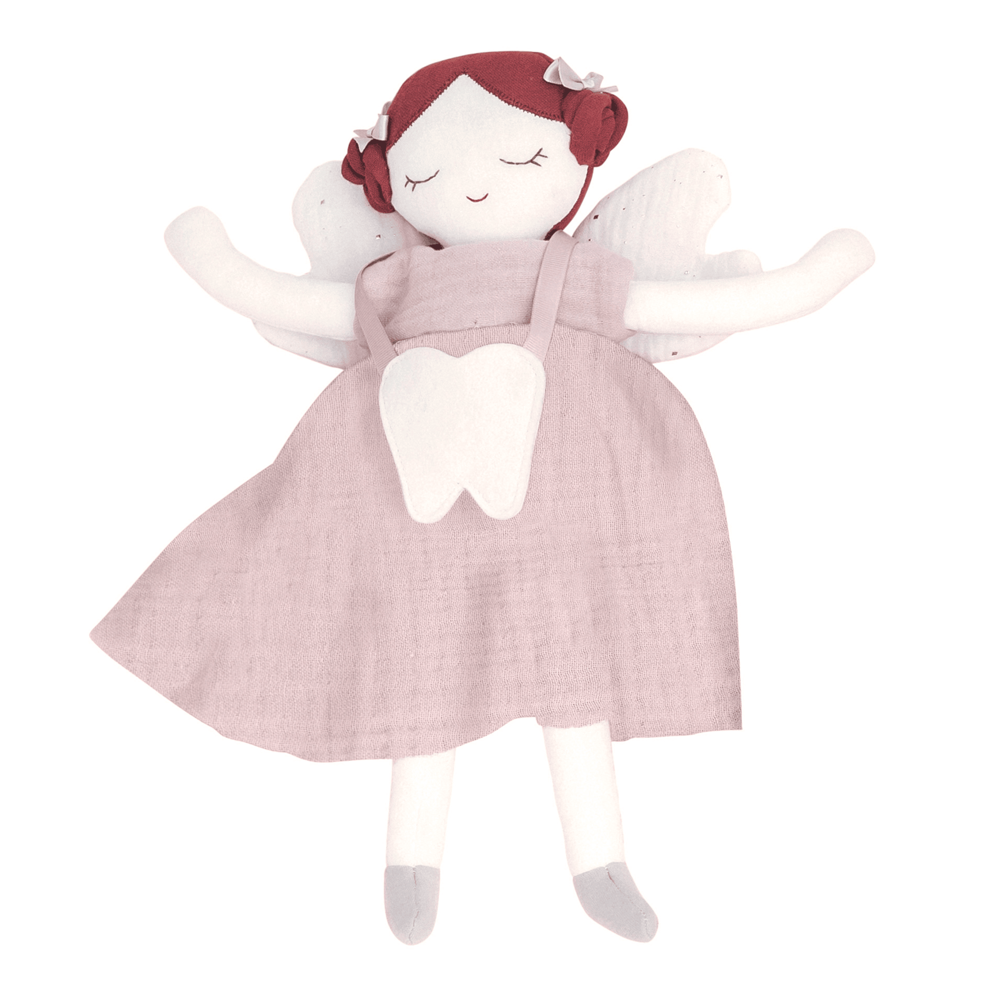 Kuscheltiere, kikadu, Pink – Besonderheit: mit kleinem Beutelchen für die Zähne