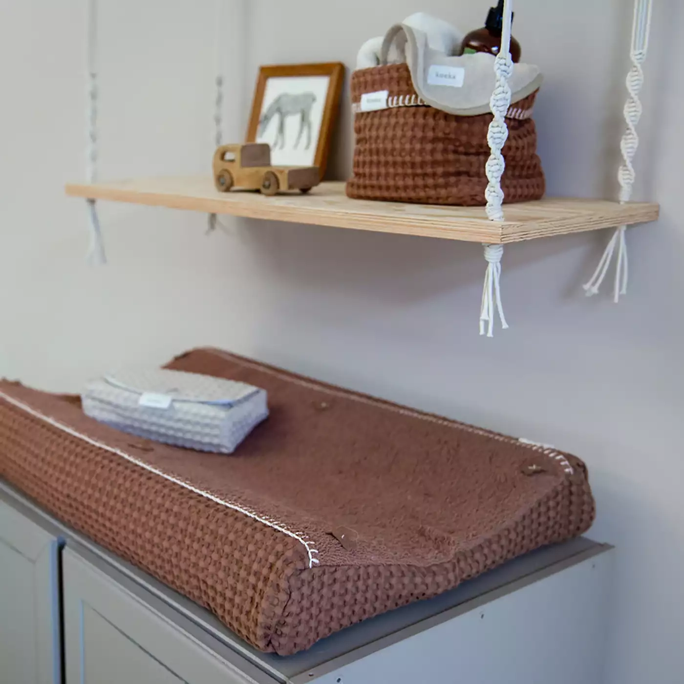 Aufbewahrungskörbe, koeka, Braun – Produktansicht