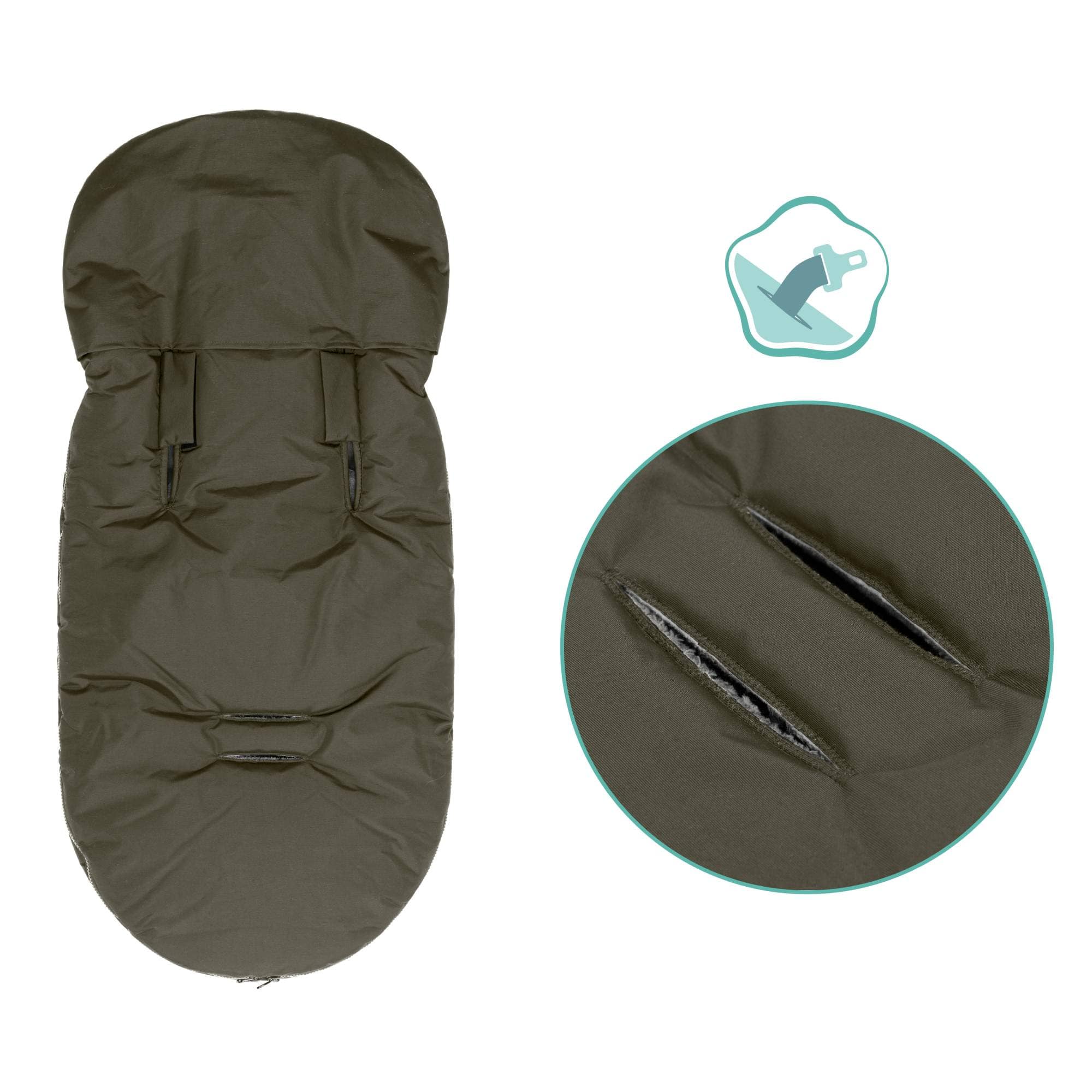 Fußsäcke & Decken, LITTLE ONE, Grün – Produktansicht