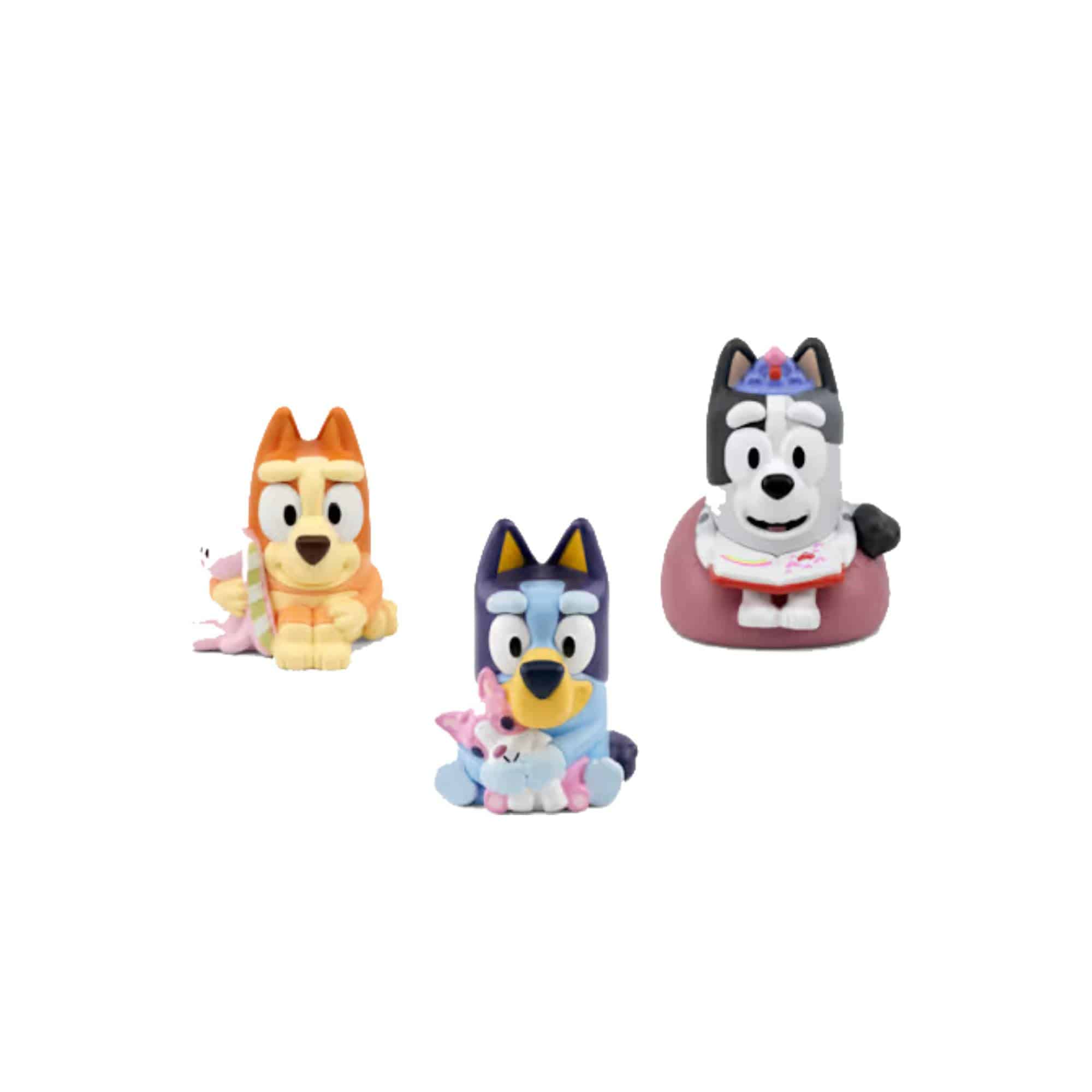Tonies® Figuren, tonies, Blau – Besonderheit: enthält beliebte Charaktere aus der Bluey-Reihe (Bluey, Bingo und Muffin)
