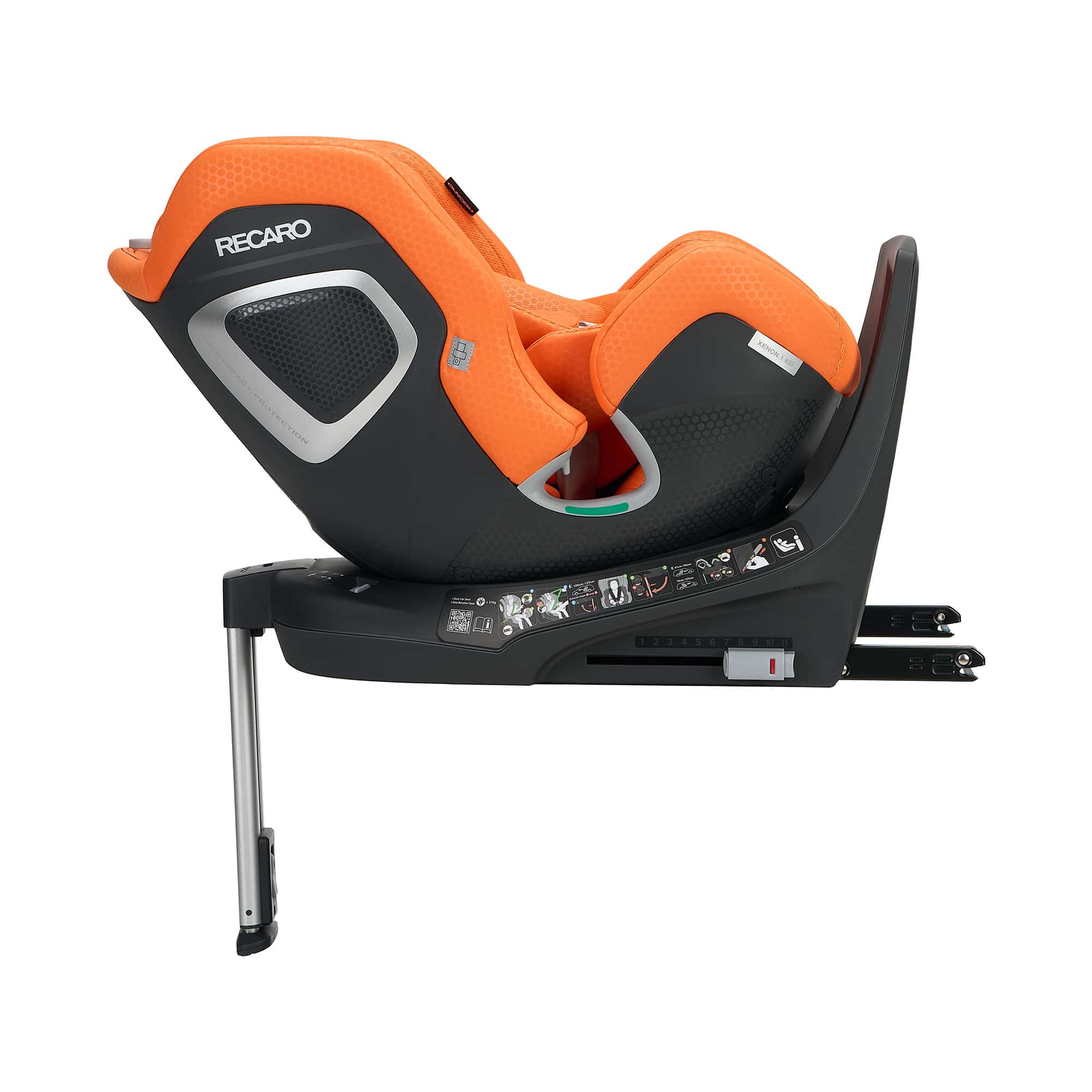 Reboarder 0-18 kg, Gruppe 0+/1, RECARO, Orange – Produktansicht