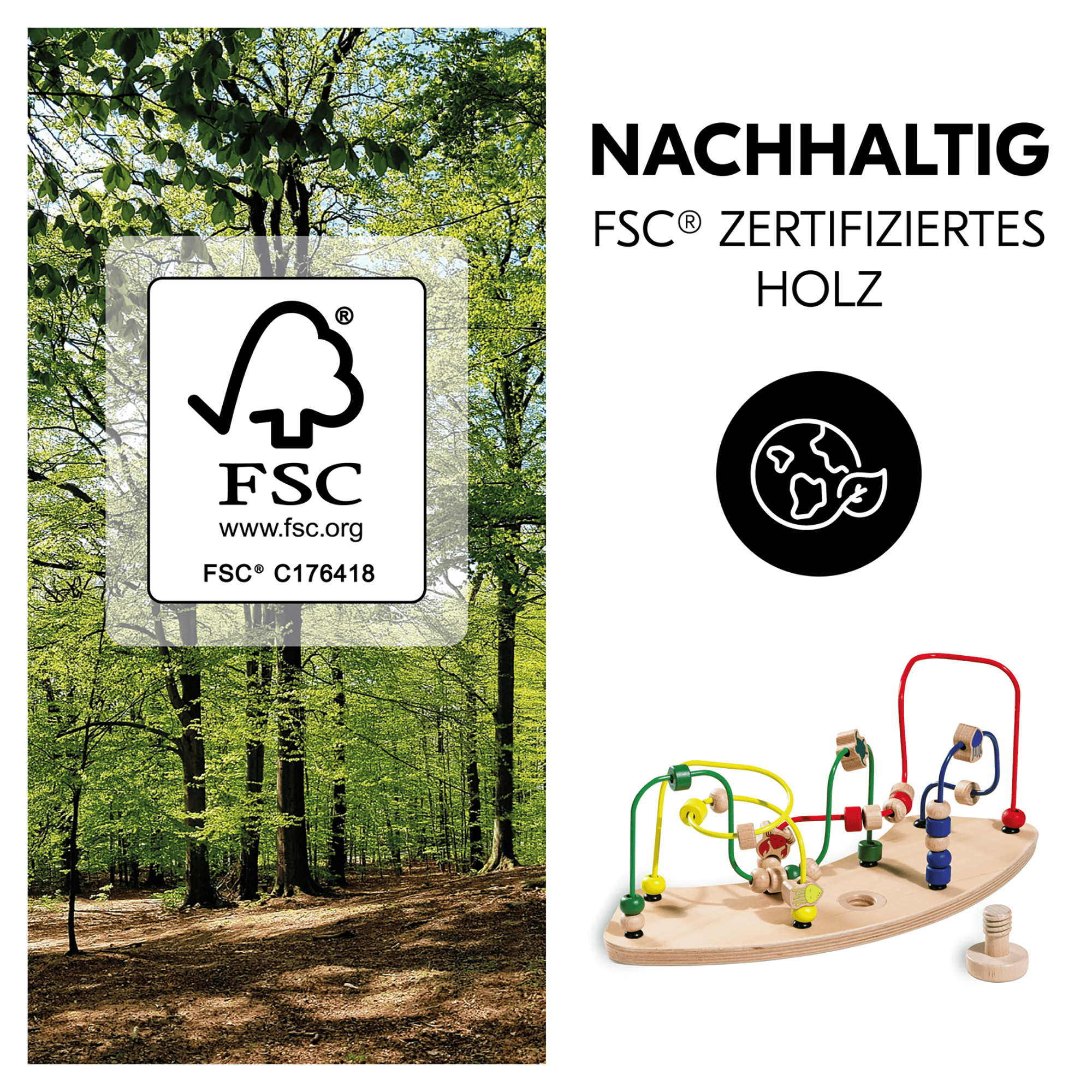 Hochstuhl Zubehör, hauck, Mehrfarbig – Produktansicht