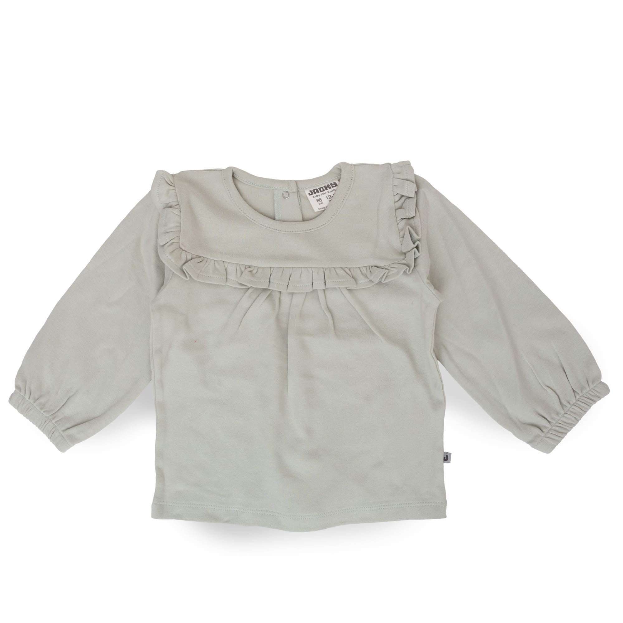 Langarmshirts, JACKY, Grün – Besonderheit: aus 100% Baumwolle