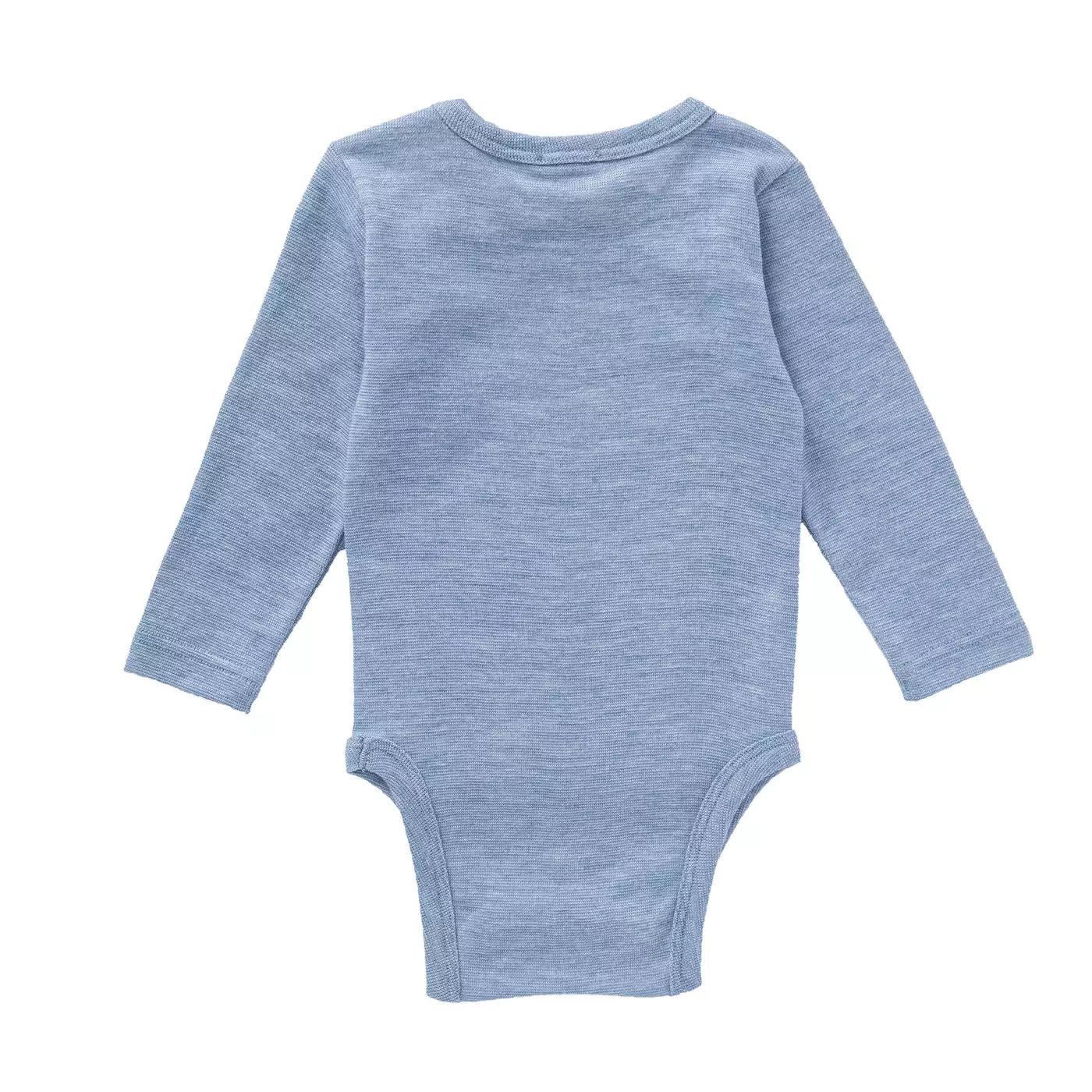 Langarmbodys, People Wear Organic, Blau – Produktansicht