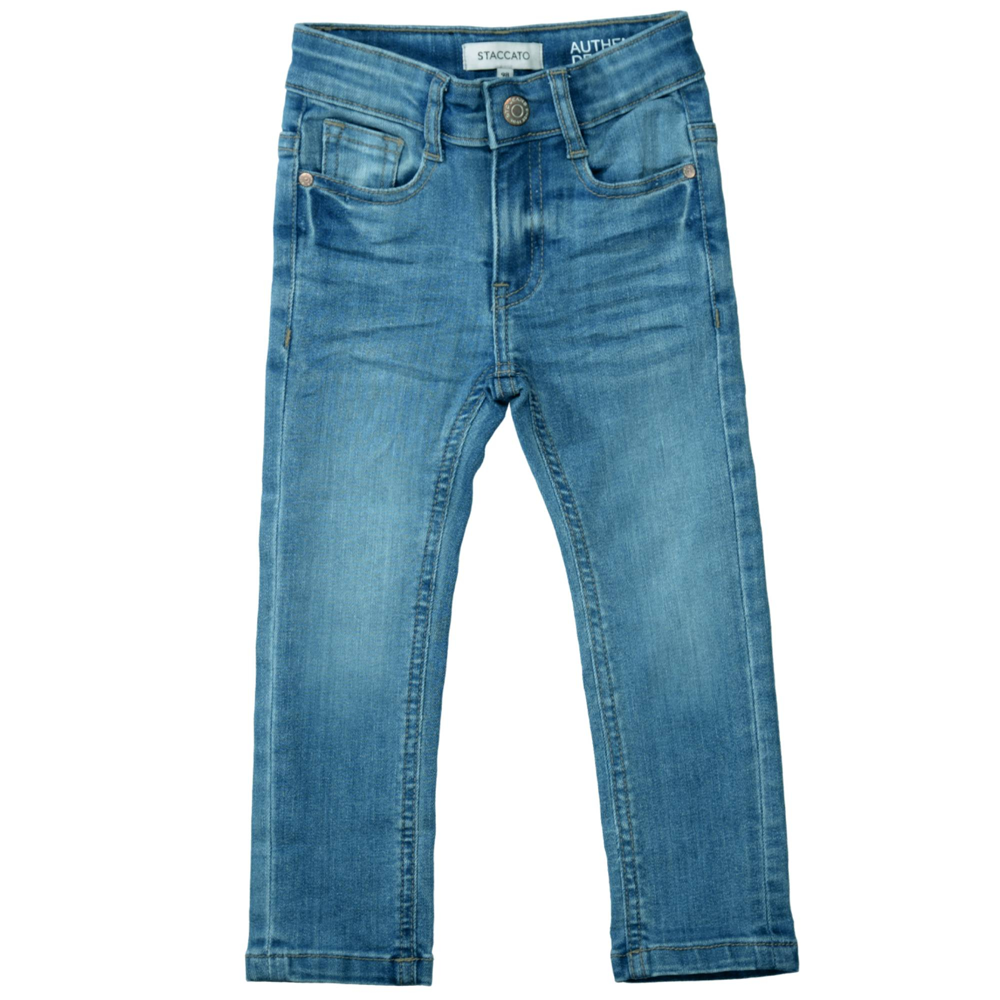 Jeanshosen, STACCATO, Blau – Besonderheit: aus 80% Baumwolle