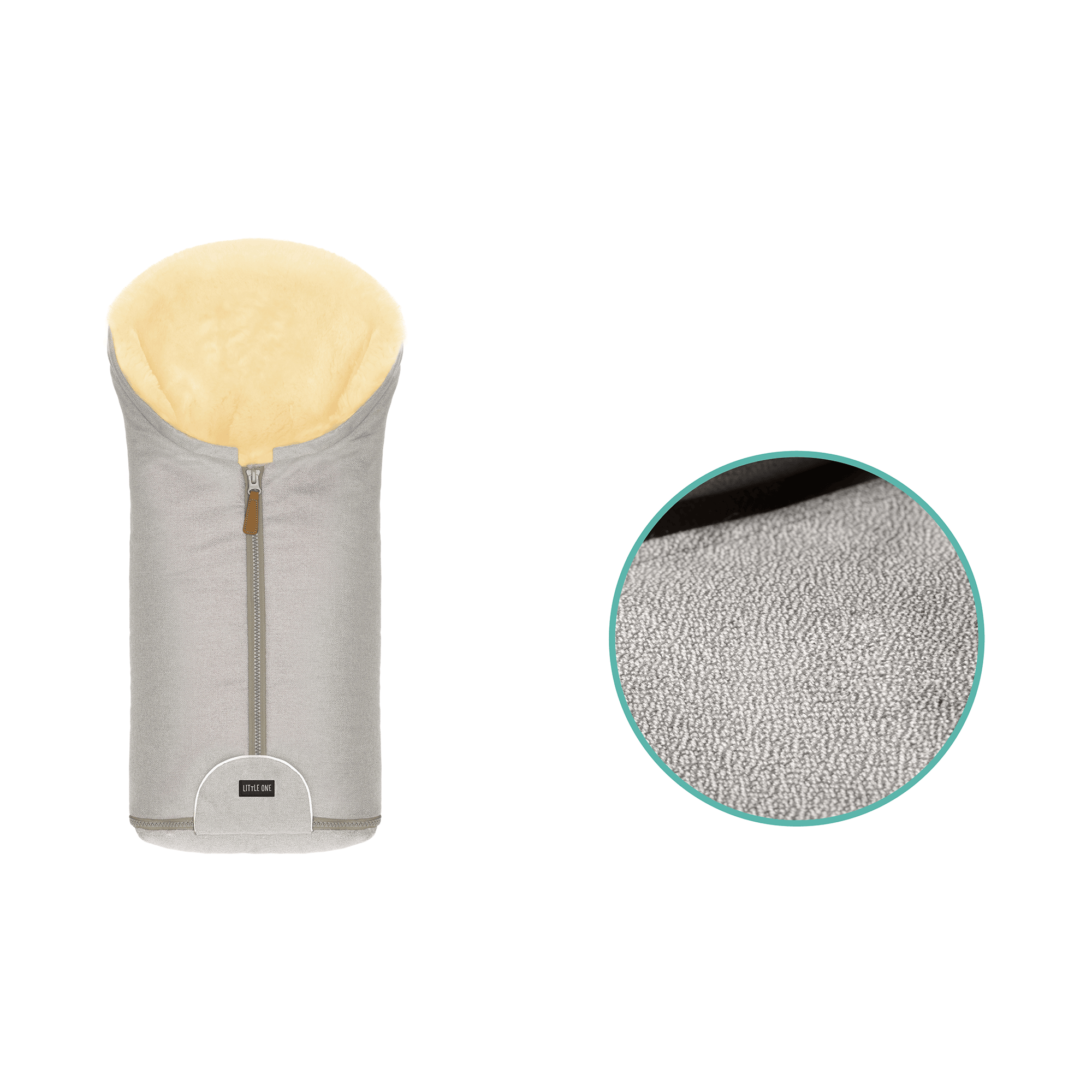 Fußsäcke, LITTLE ONE, Beige – Produktansicht