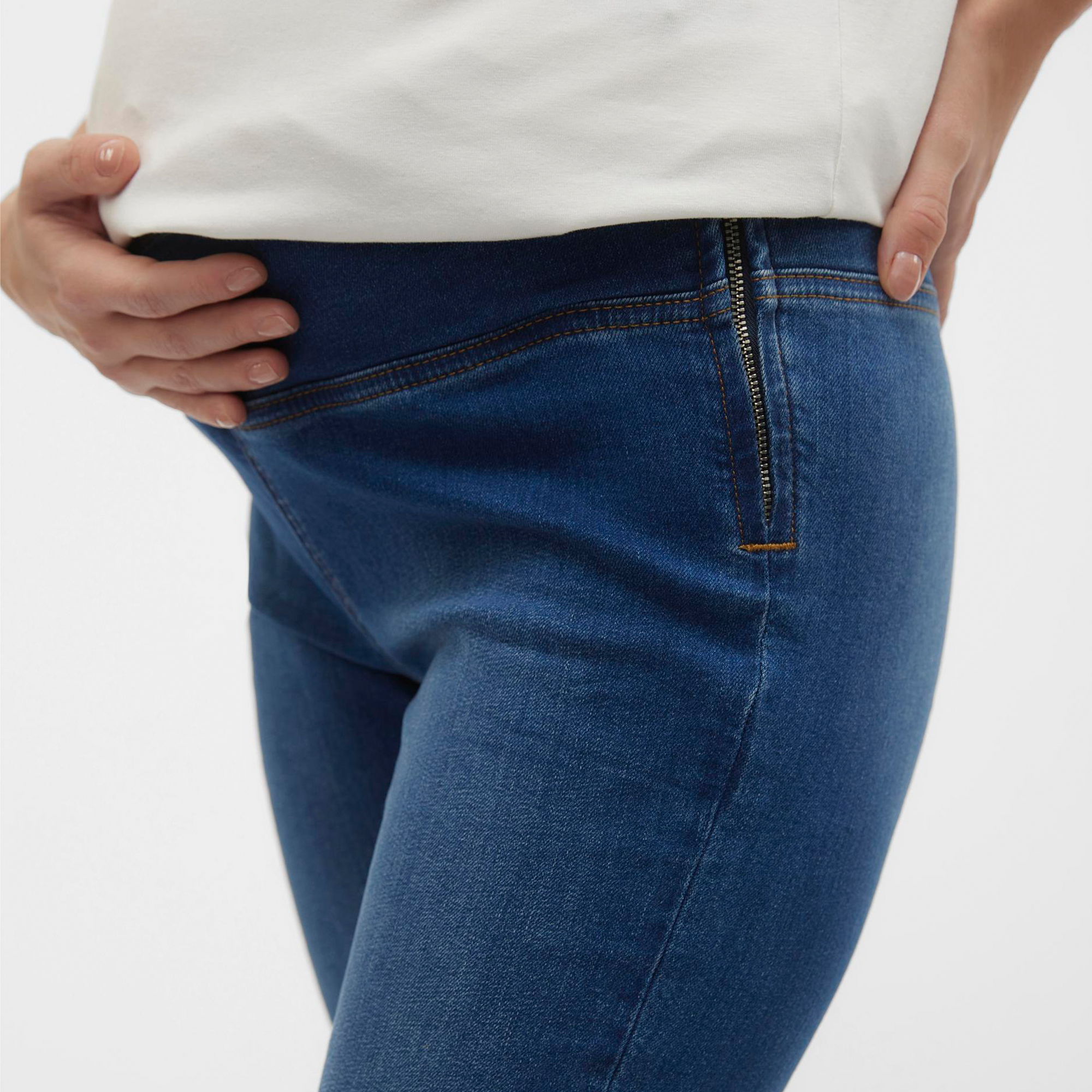 Umstandshosen, Mamalicious, Blau – Produktansicht