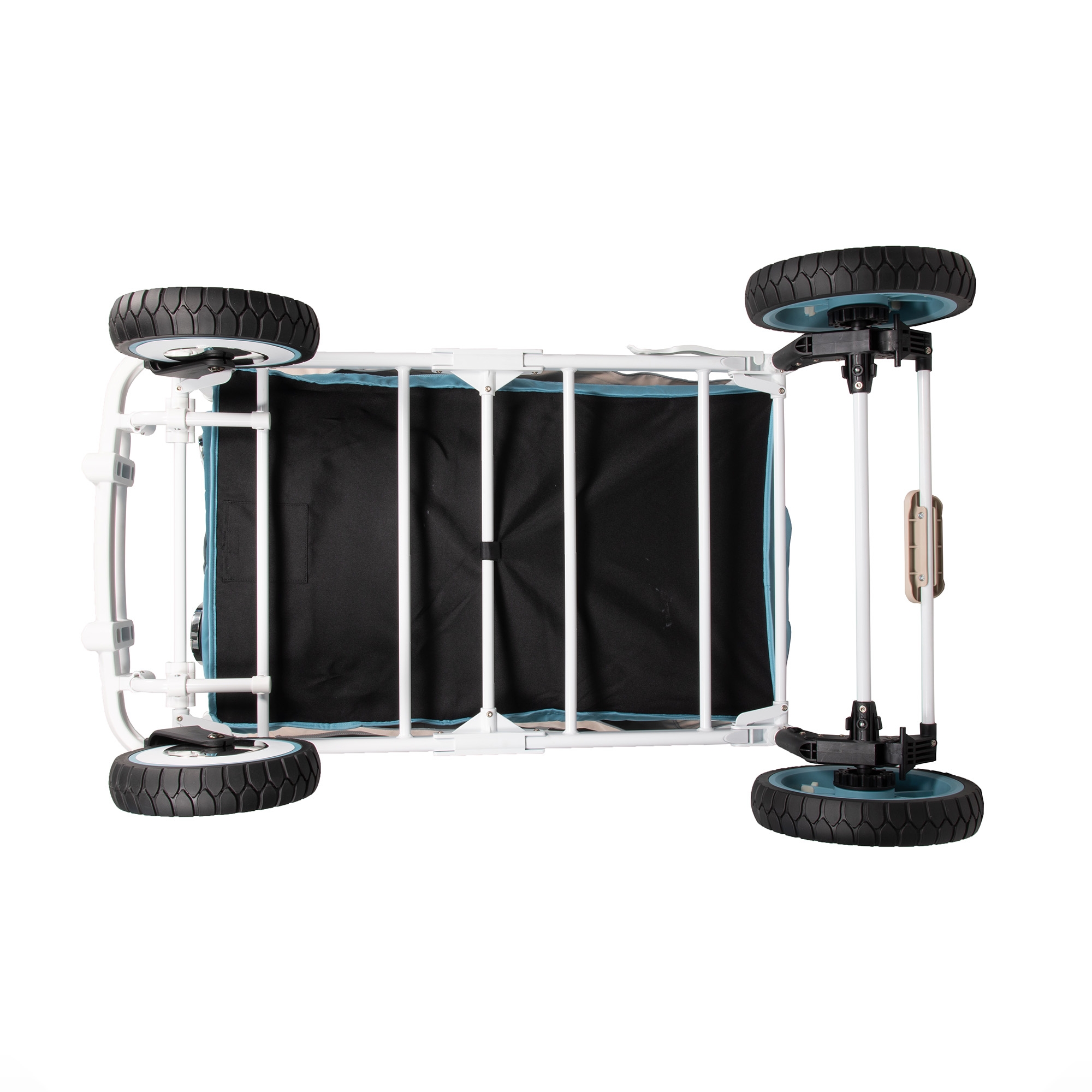 Zwillingswagen & Geschwisterwagen, WONDERFOLD, Blau – Produktansicht