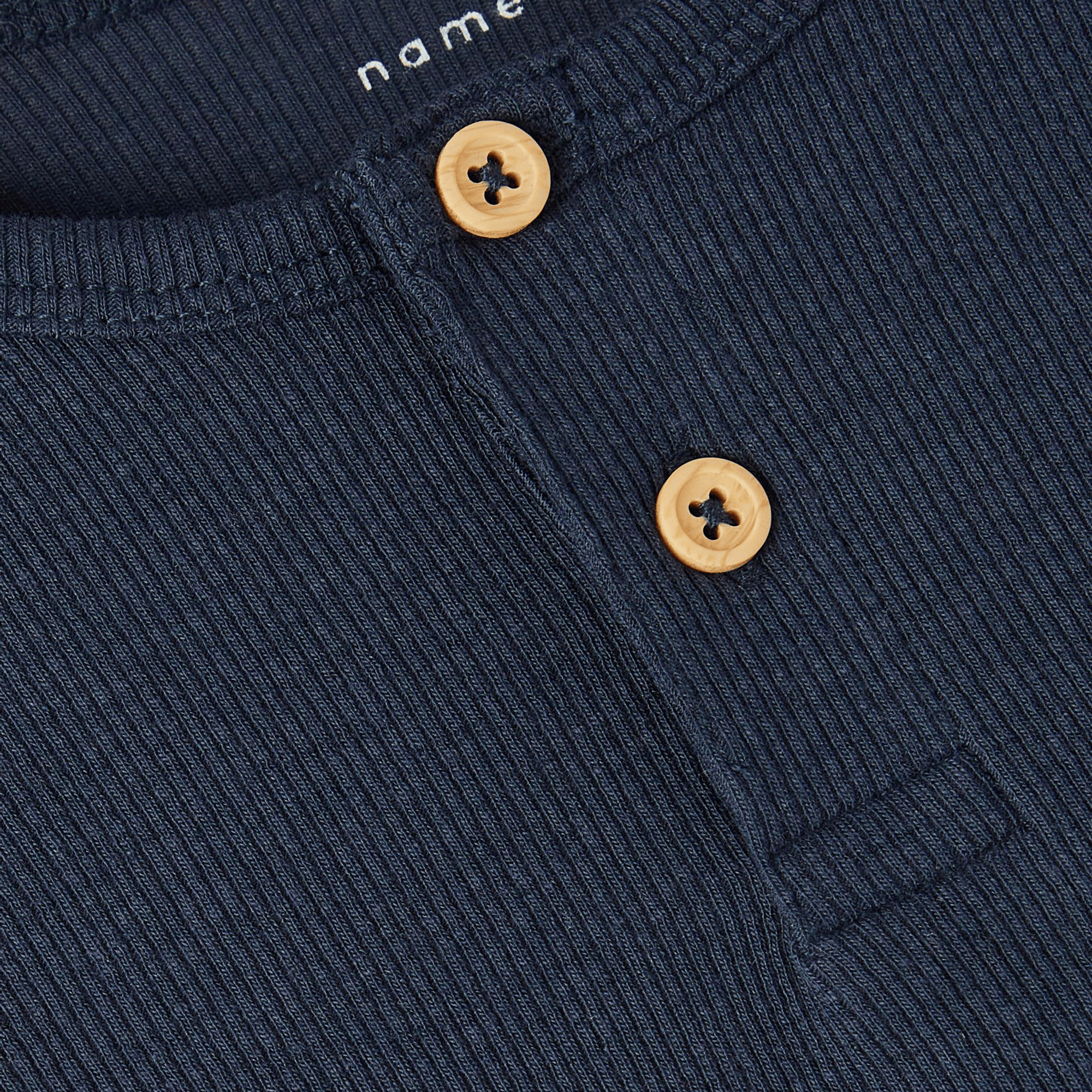 Langarmshirts, name it, Blau – Besonderheit: aus Bio-Baumwolle, Modal und Elasthan