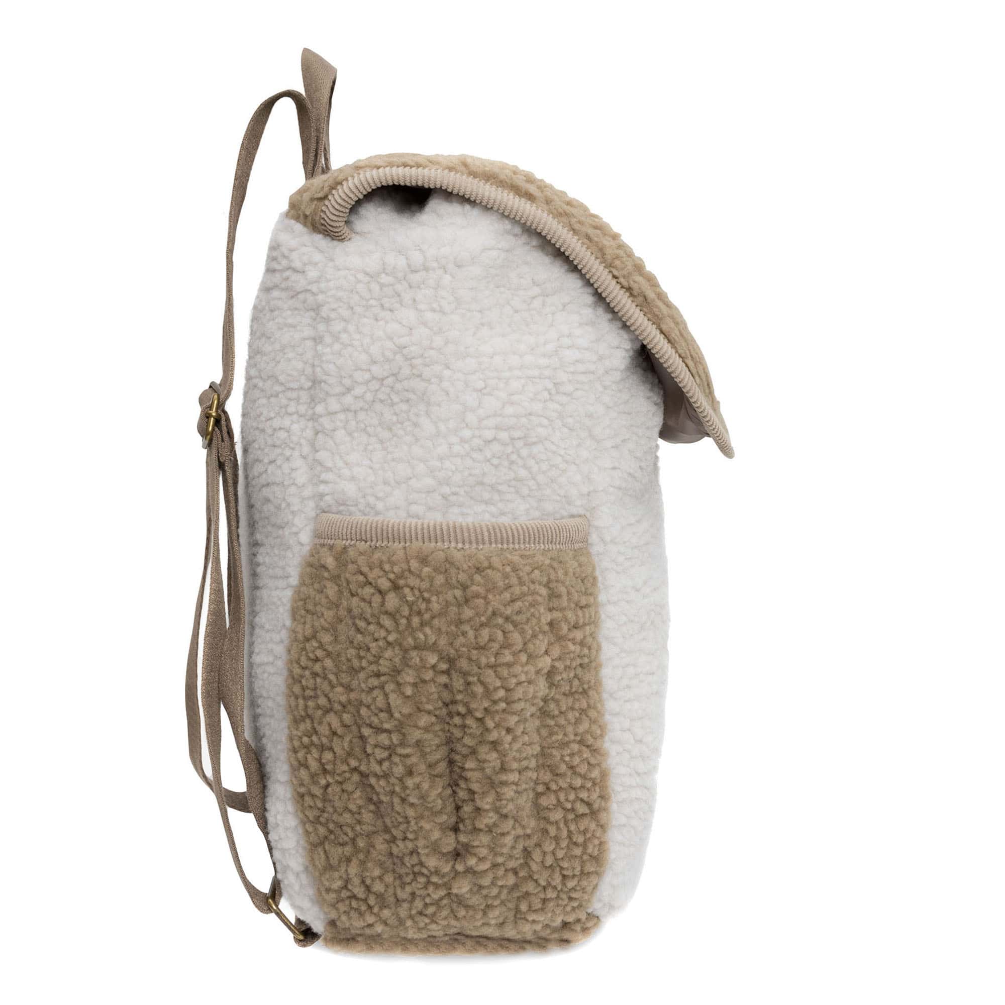 Kinderrucksäcke, jollein, Beige – Produktansicht