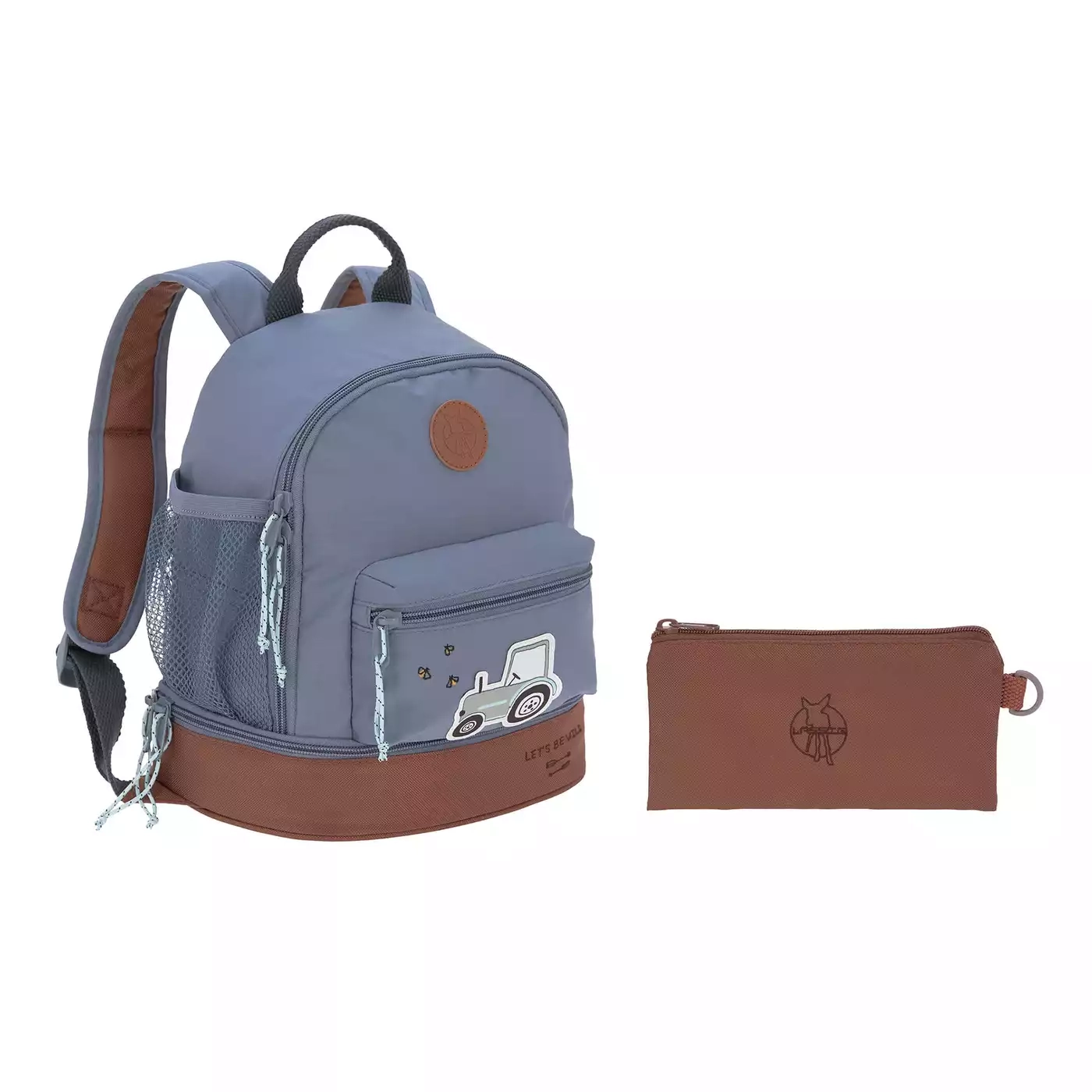 Kinderrucksäcke, LÄSSIG, Blau – Produktansicht