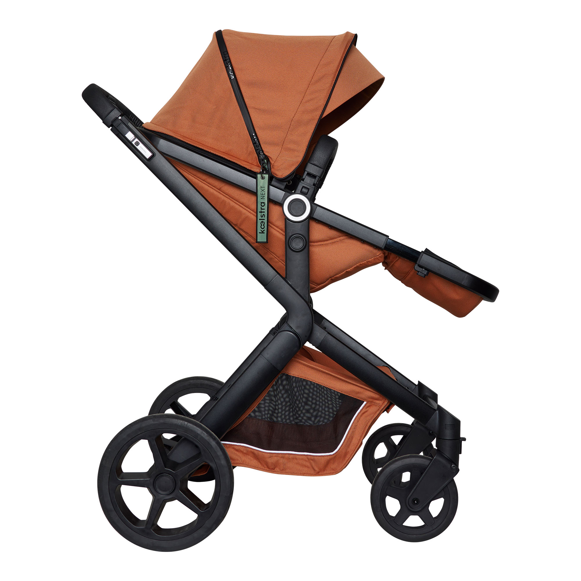 Kombi-Kinderwagen, KOeLSTRA, Orange – Produktansicht