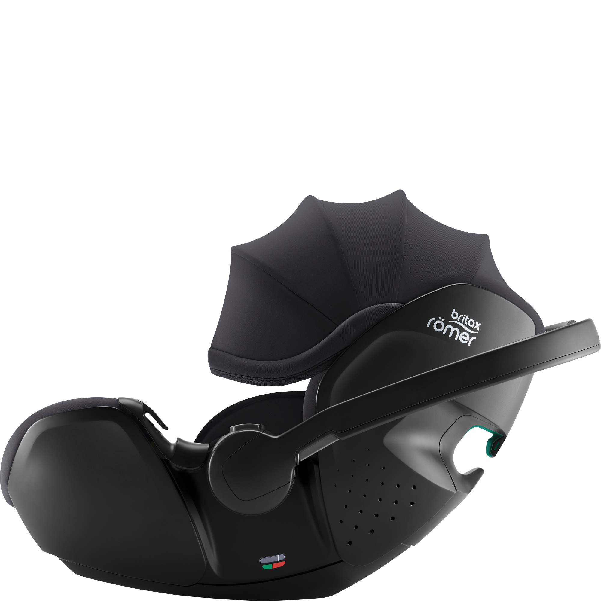 Babyschalen 0-13 kg, Gruppe 0+, Britax Römer, Dunkelgrau – Produktansicht