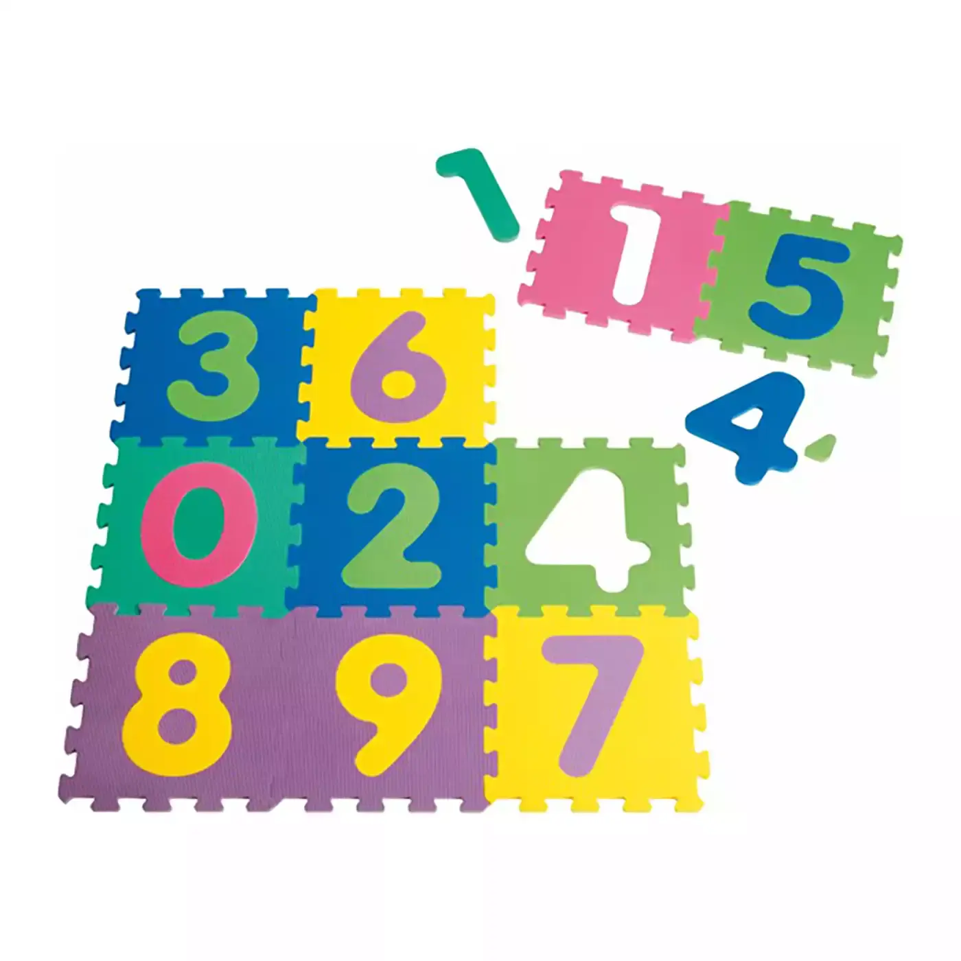 Puzzlematte 10 tlg. Playshoes Mehrfarbig 2000554468804 1
