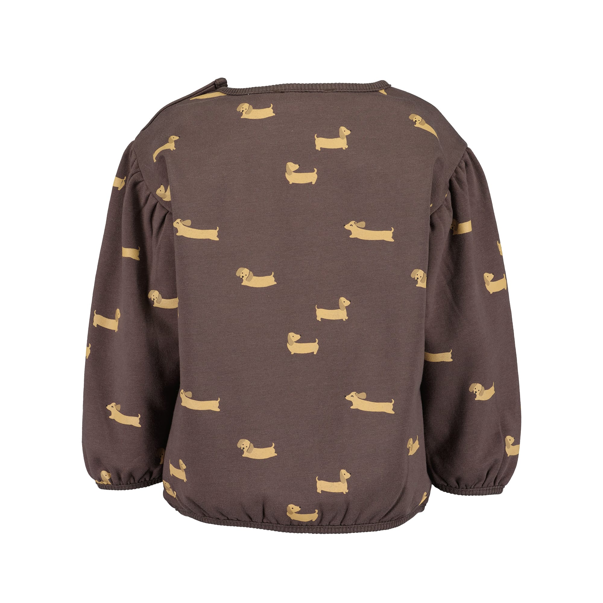 Pullover & Sweatshirts, blue seven, Braun – Besonderheit: aus 95% Baumwolle