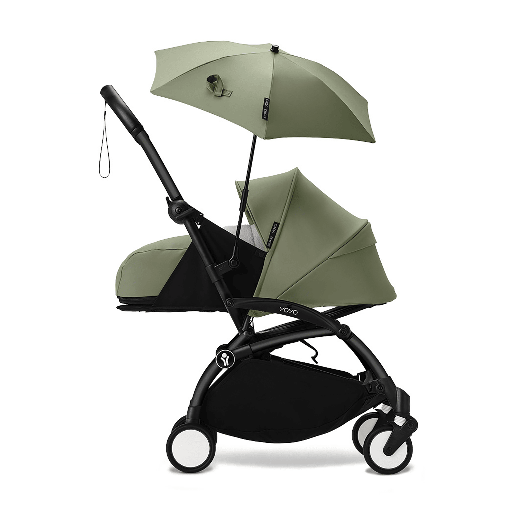 Sonnen- & Insektenschutz Kinderwagen, STOKKE, Grün