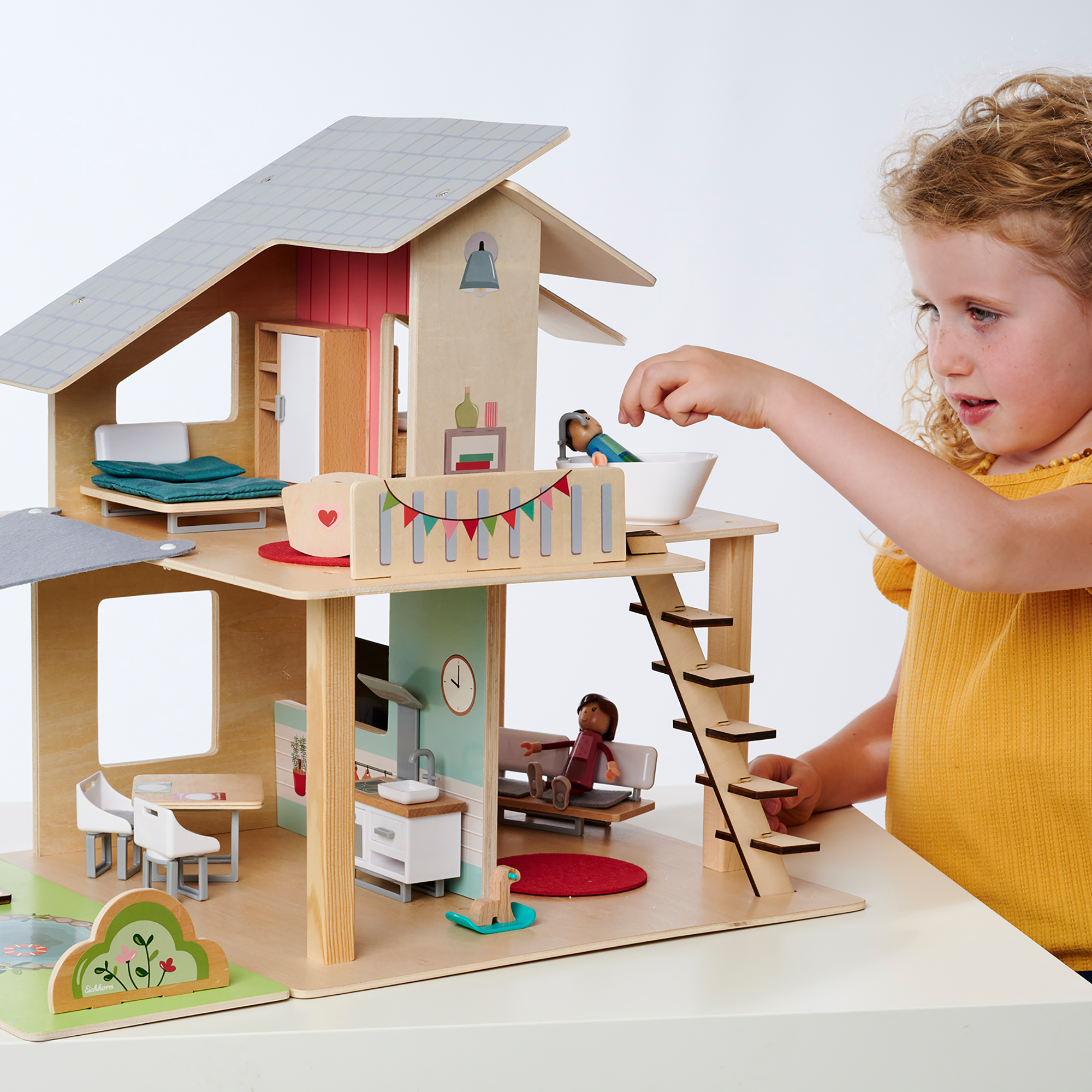 Puppen & Puppenwagen, Eichhorn, Braun – Produktansicht