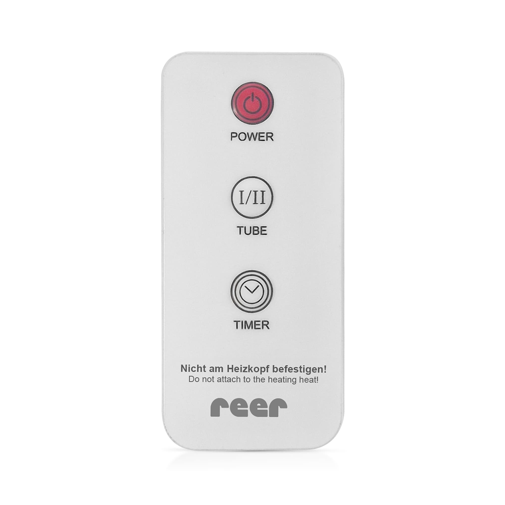 Heizstrahler, reer, Weiß – Produktansicht